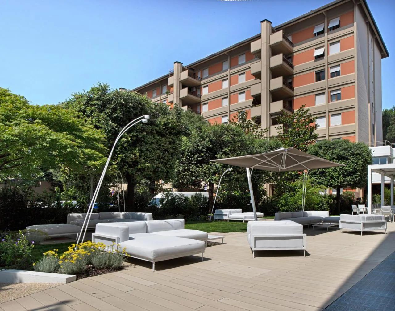 Garden in Hotel Raffaello