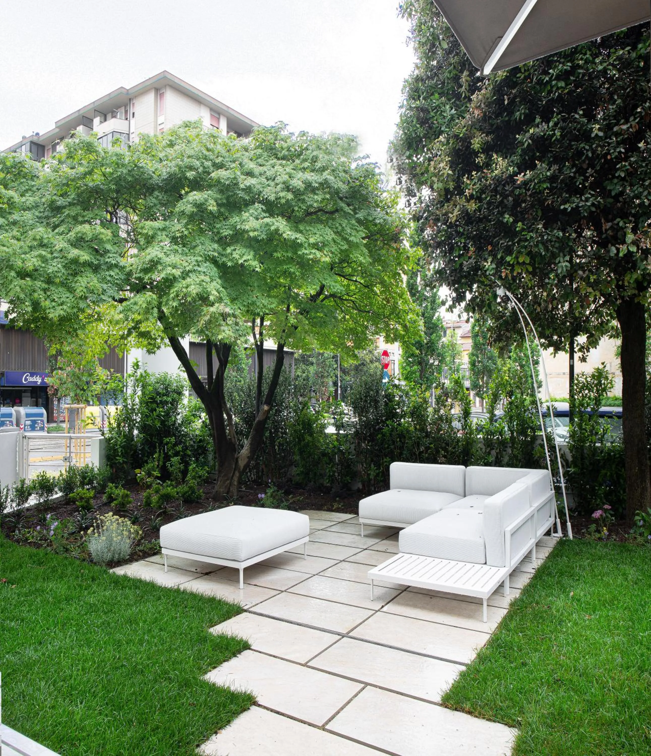 Patio in Hotel Raffaello