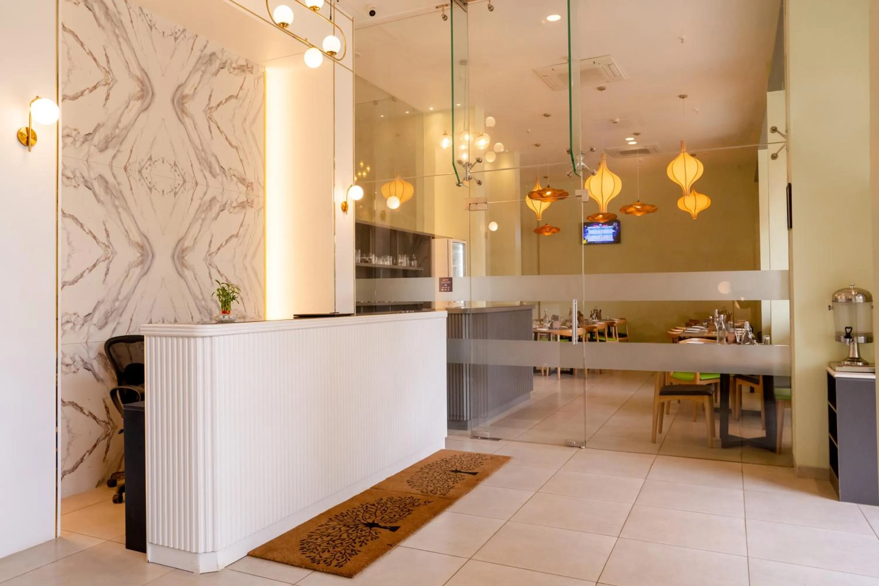 Lobby or reception in TGI Ameya Grand