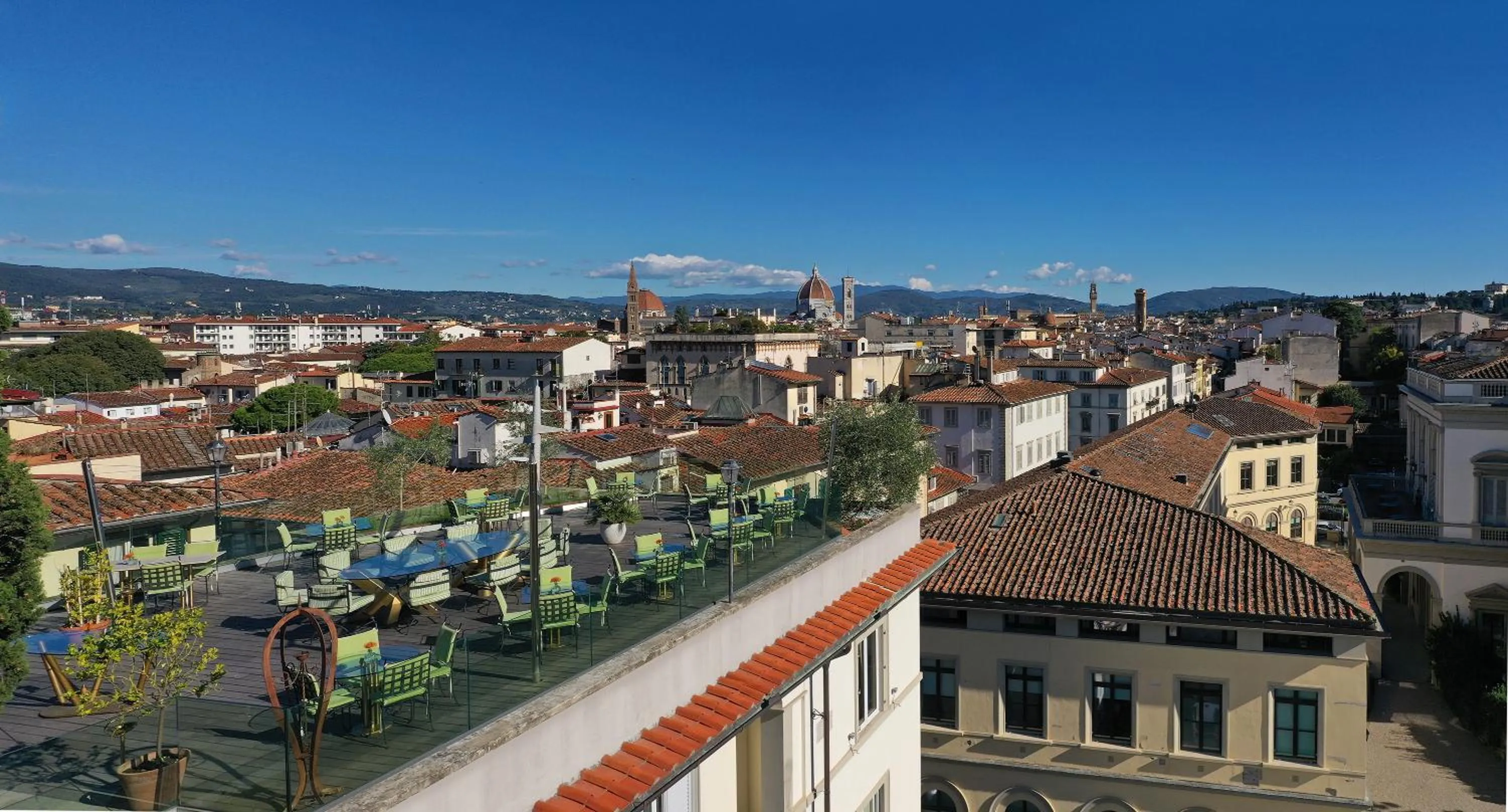 Bird's eye view in Hotel Kraft