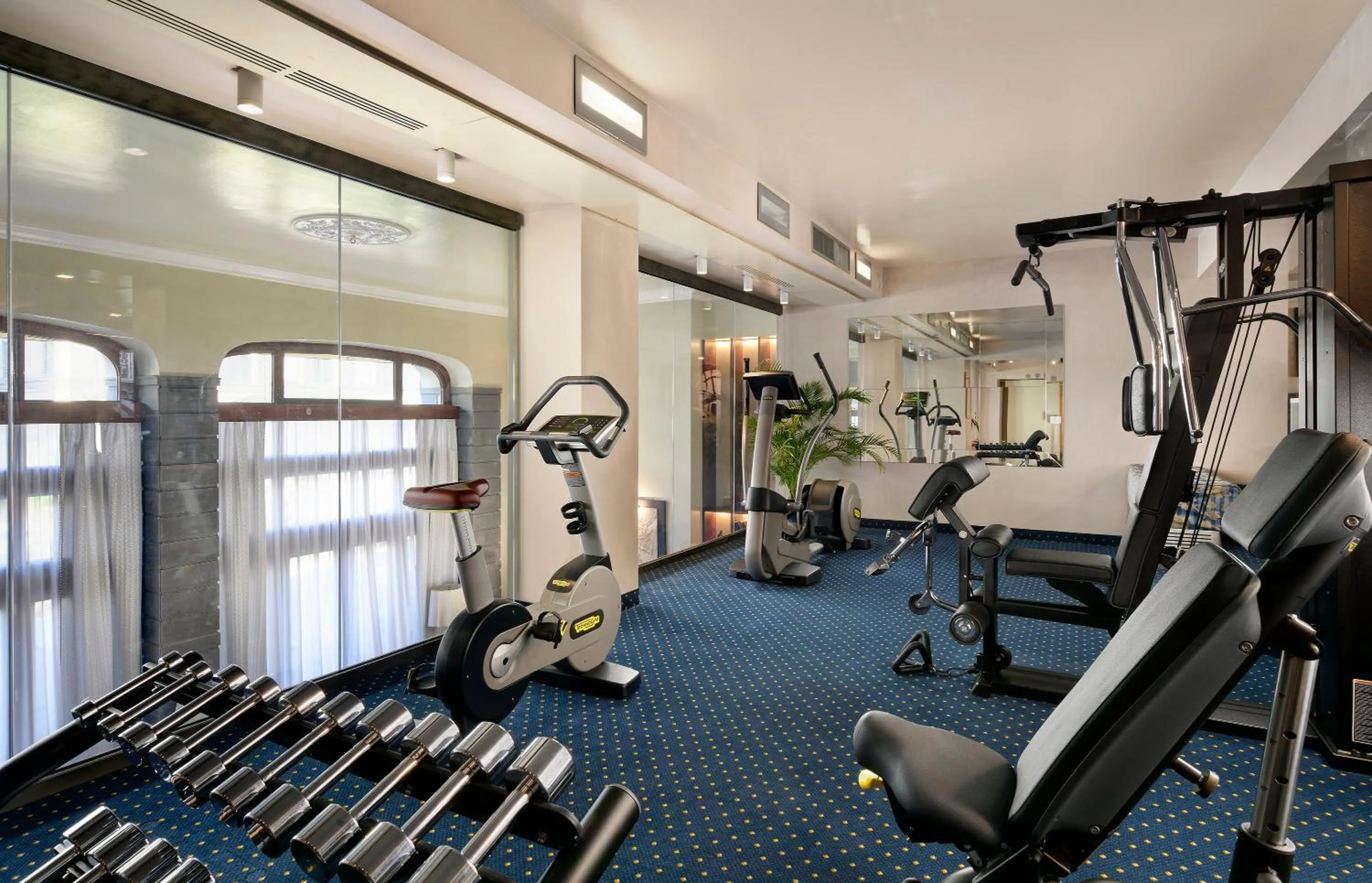 Fitness centre/facilities in Hotel Kraft