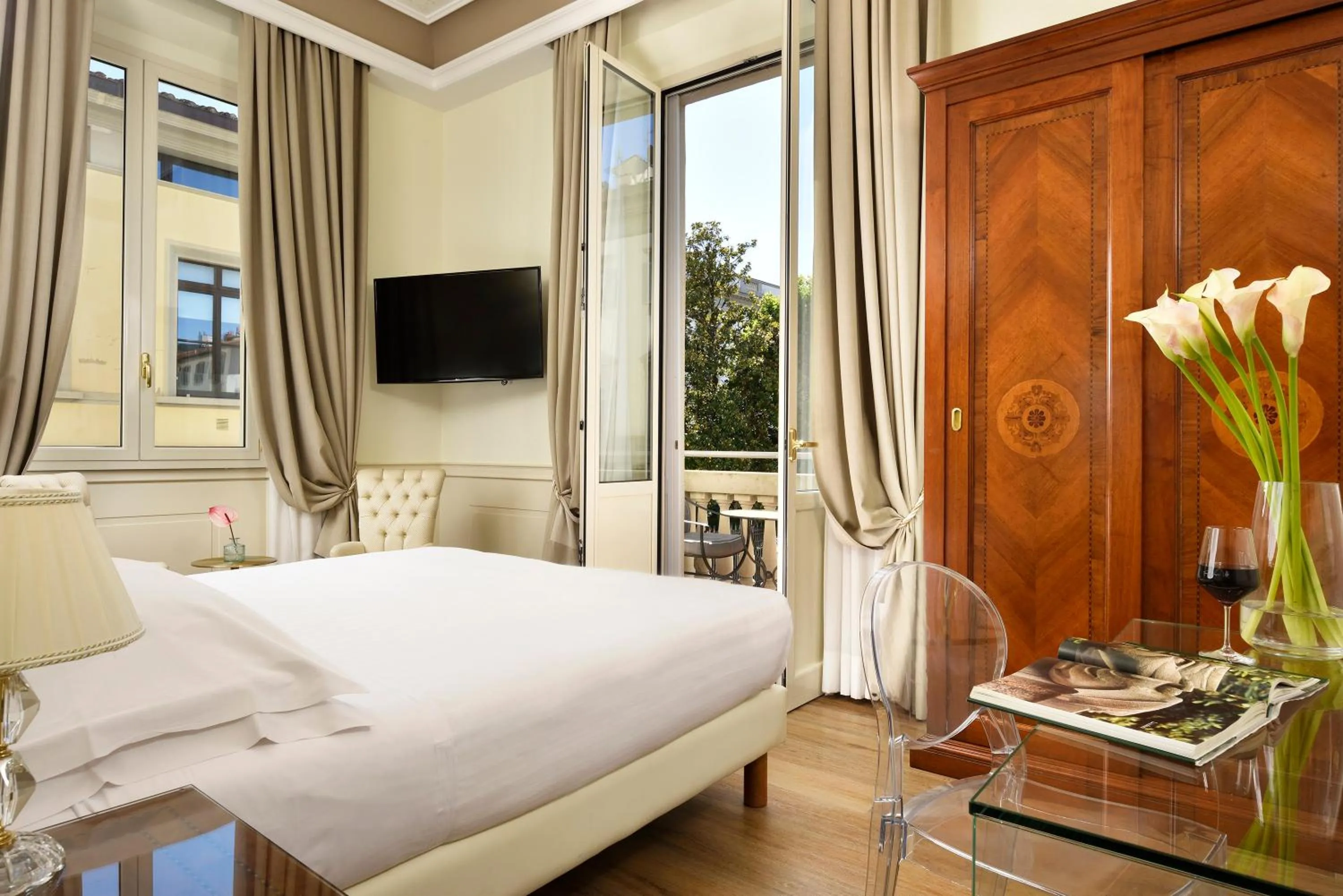 Bedroom, Bed in Hotel Kraft