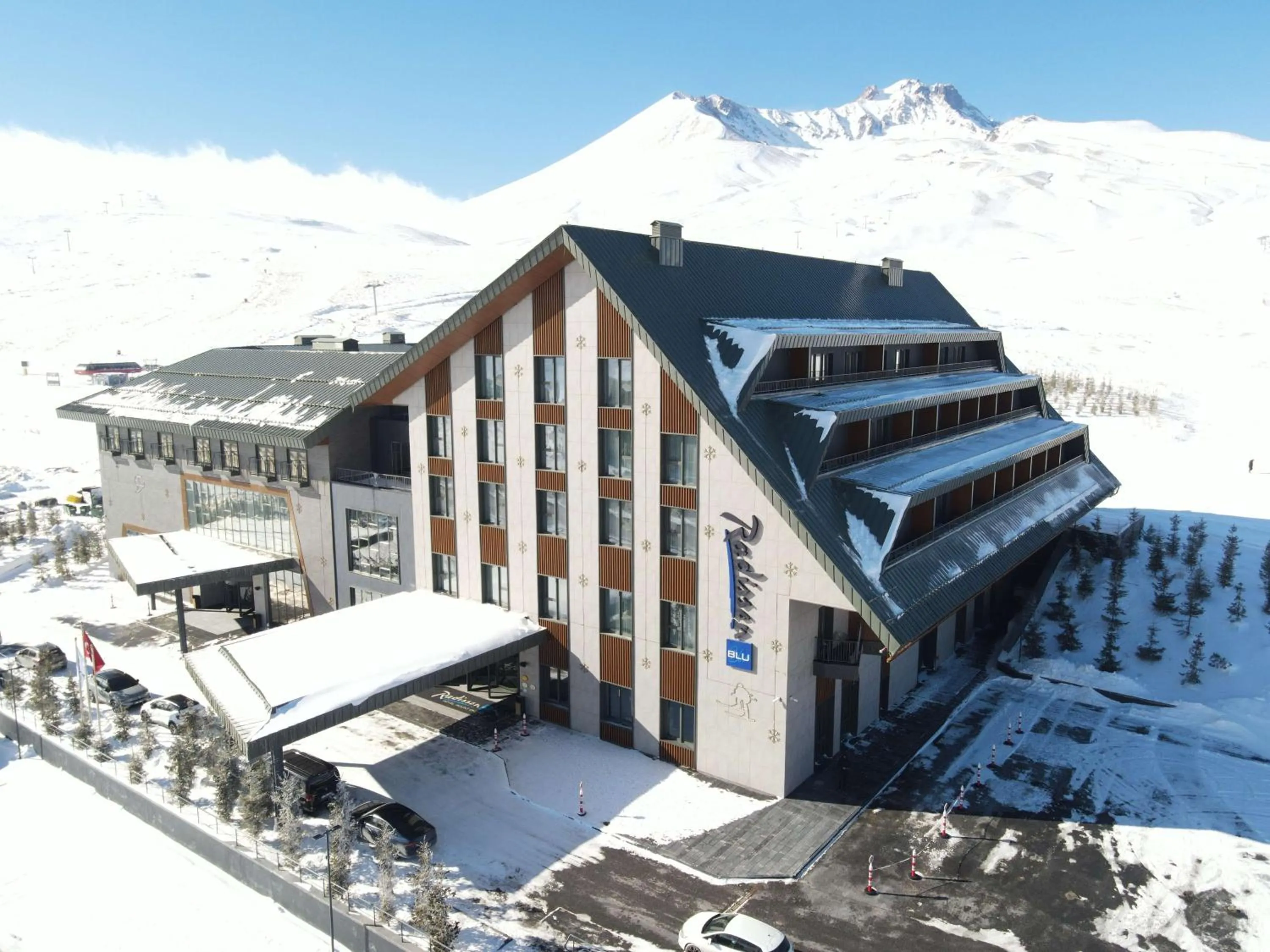 Property building in Radisson Blu Hotel, Mount Erciyes