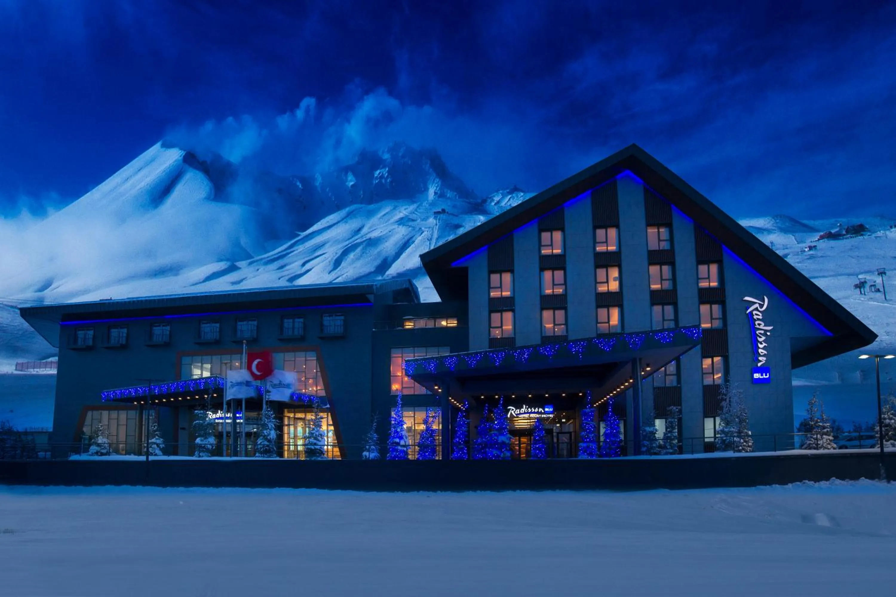 Property building in Radisson Blu Hotel, Mount Erciyes