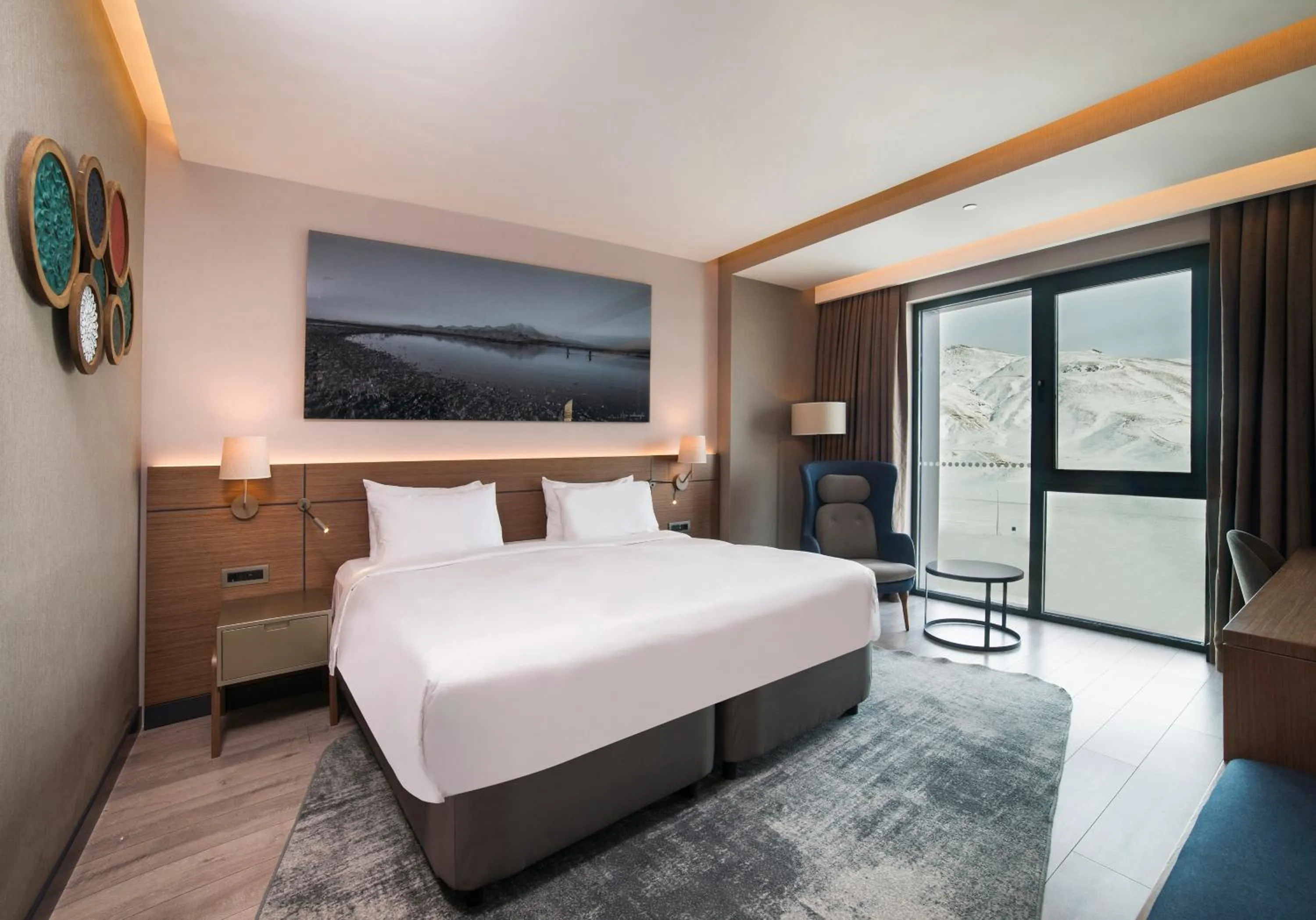 Bed in Radisson Blu Hotel, Mount Erciyes