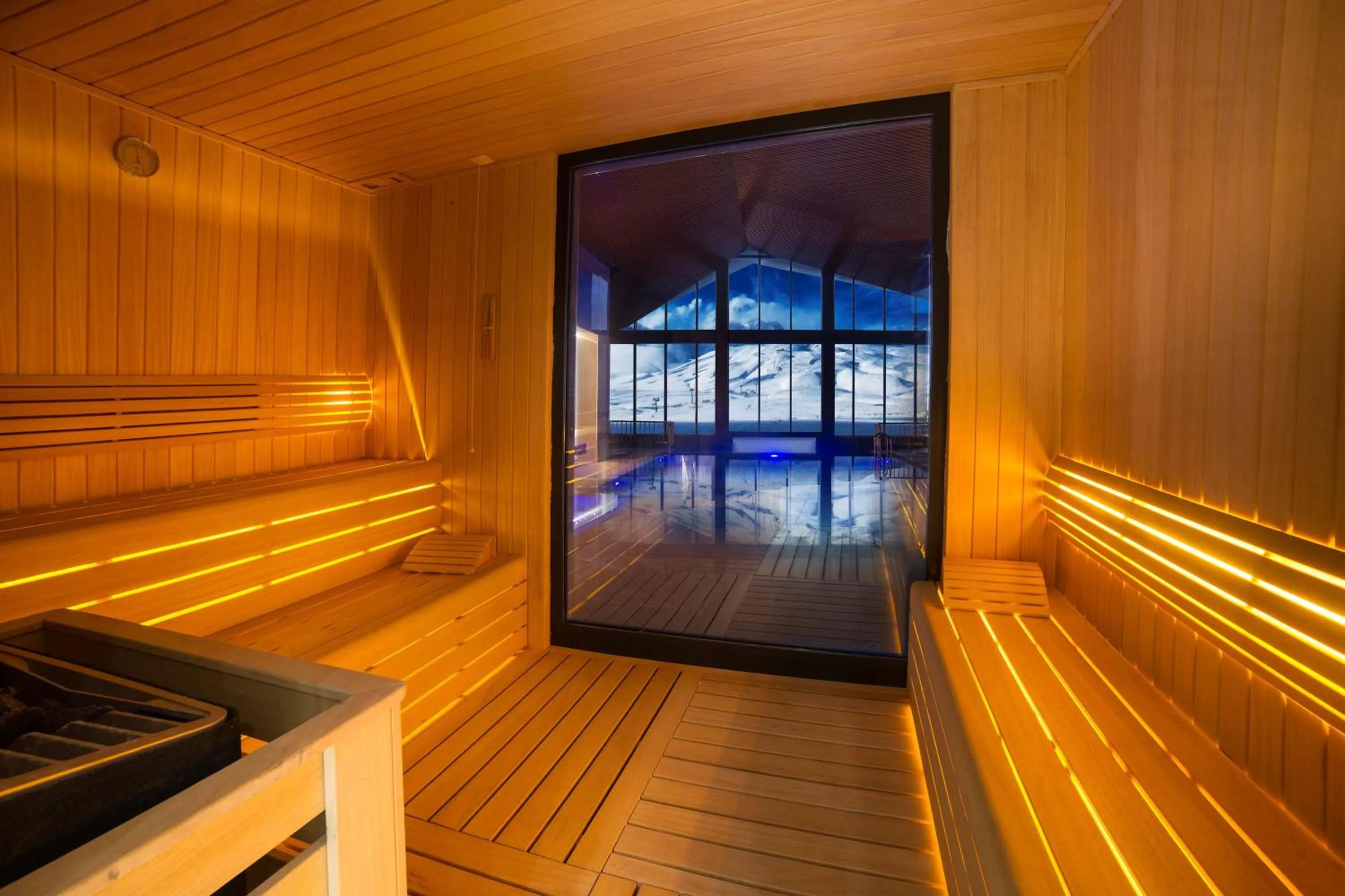 Sauna in Radisson Blu Hotel, Mount Erciyes