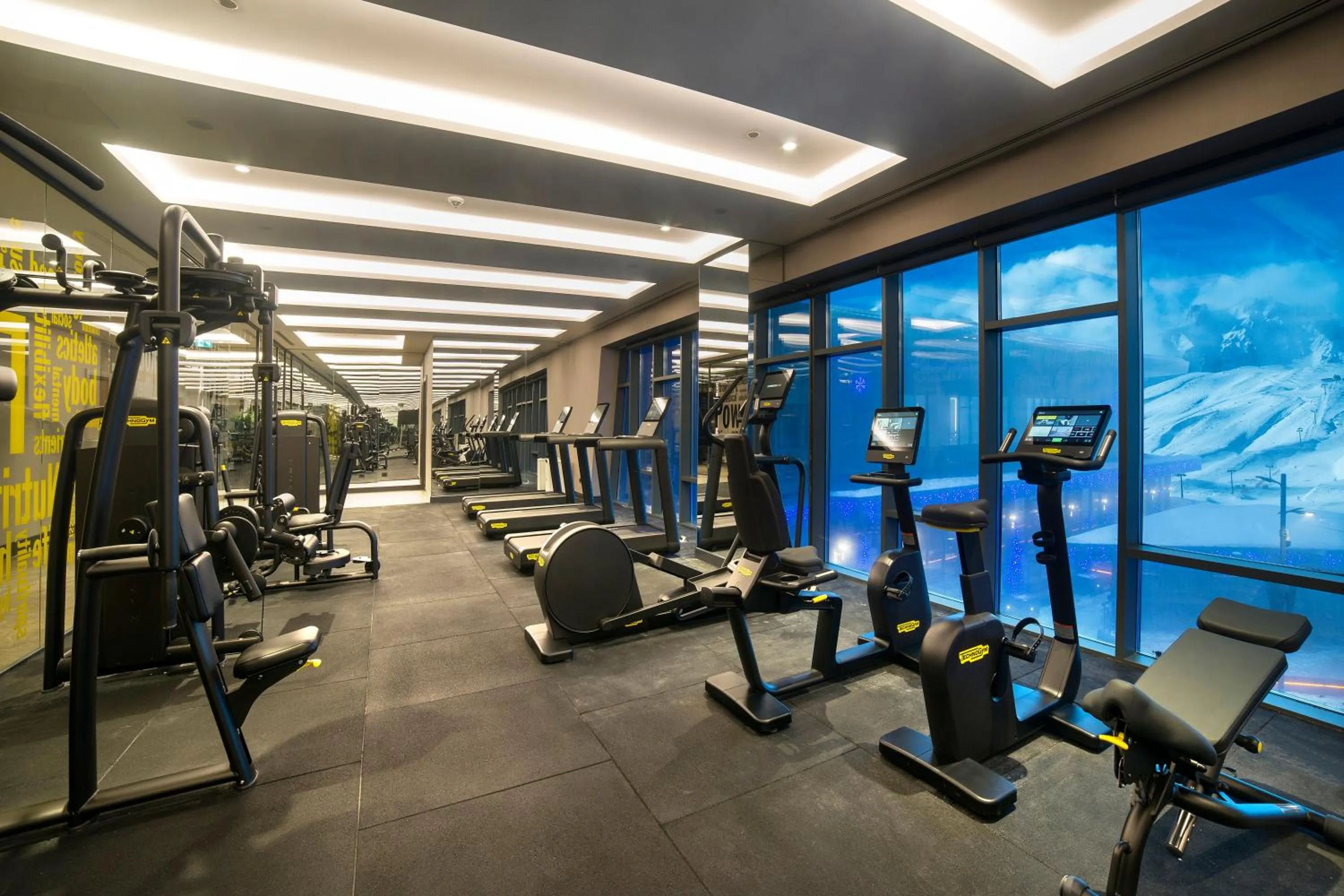 Fitness centre/facilities in Radisson Blu Hotel, Mount Erciyes