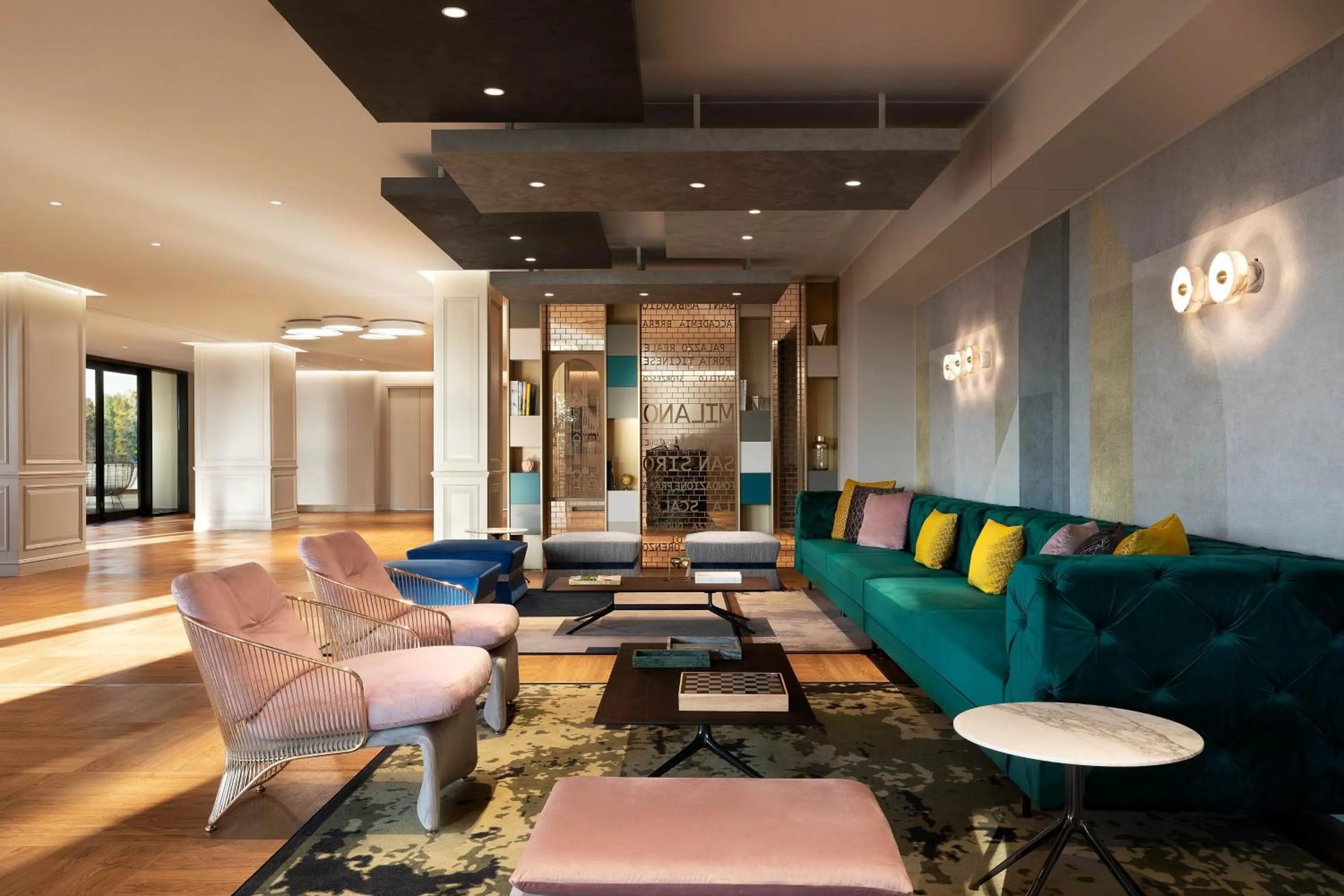 Lobby or reception in Sheraton Milan San Siro