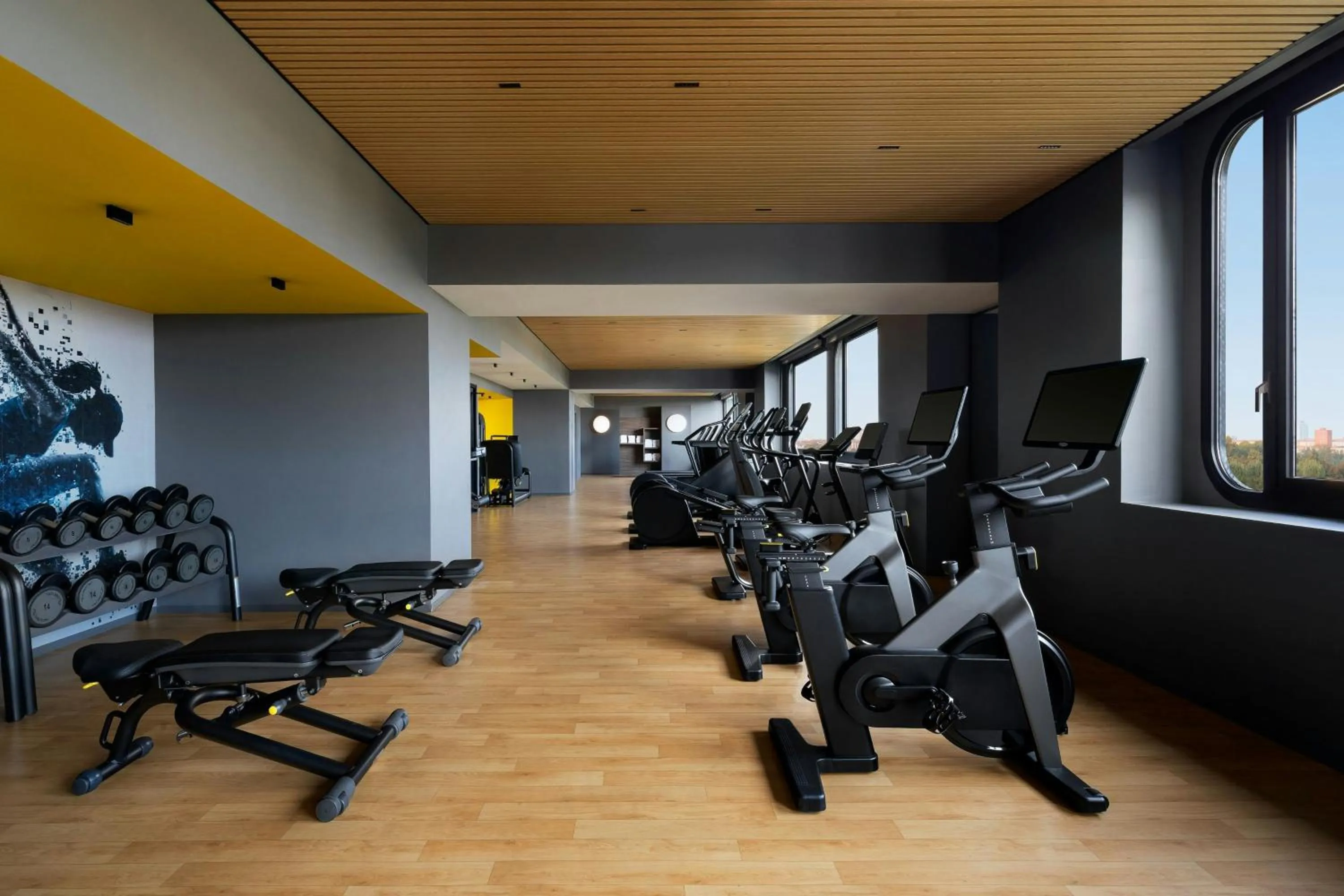 Fitness centre/facilities in Sheraton Milan San Siro
