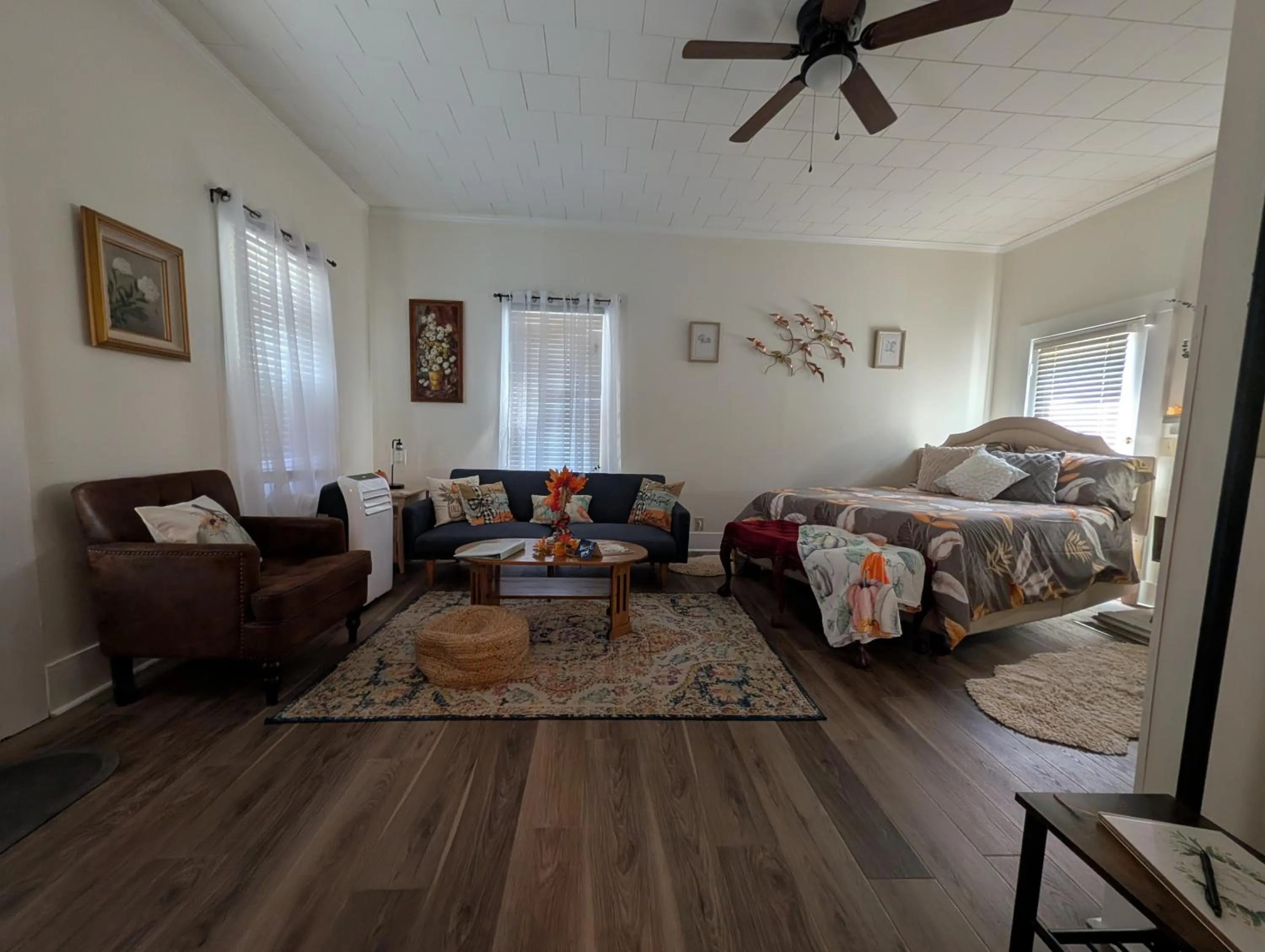 Living room in Cozy, Cute, Private Ozark Suite 5 Mins to Hospital