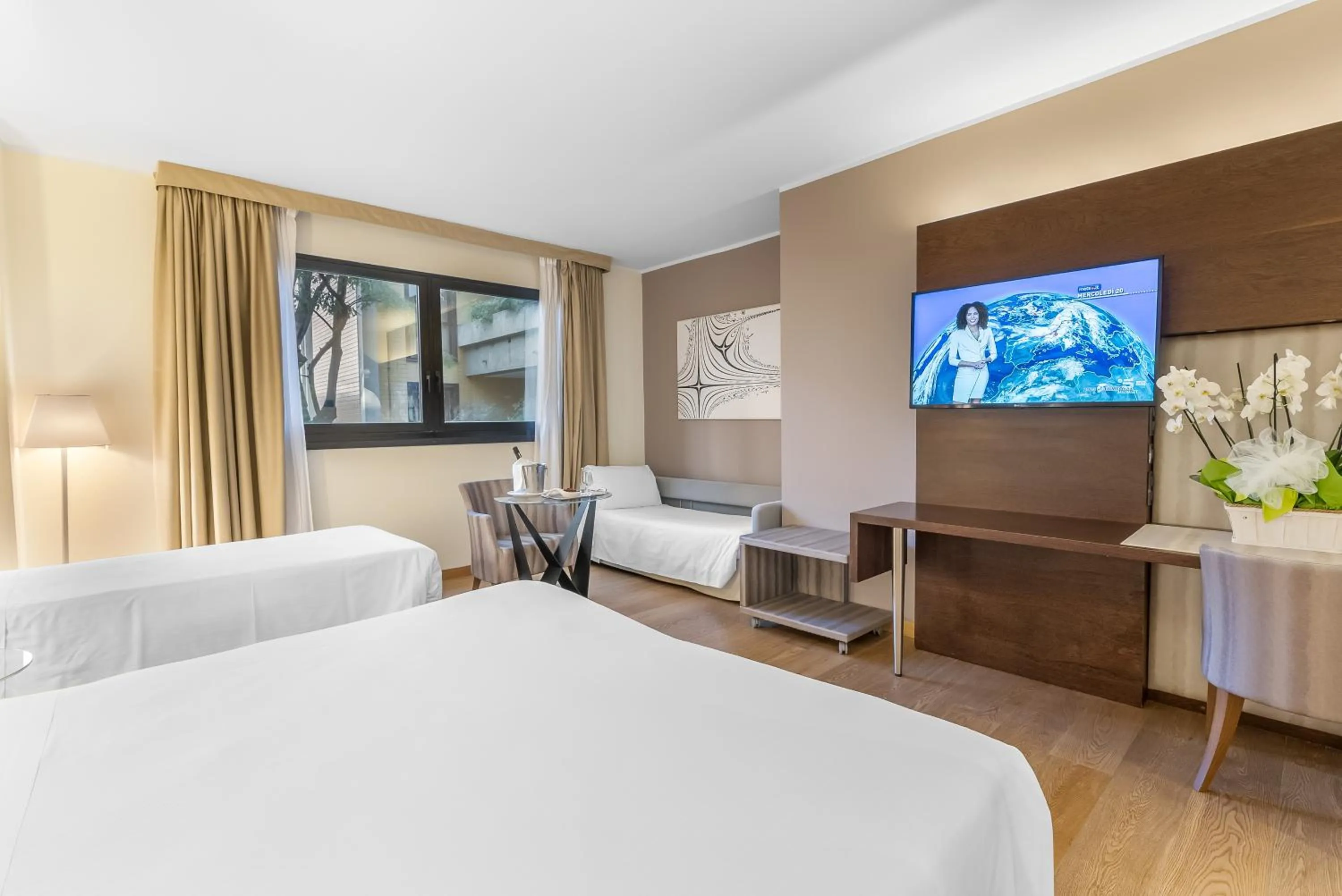 Bedroom, Bed in Art Hotel Navigli