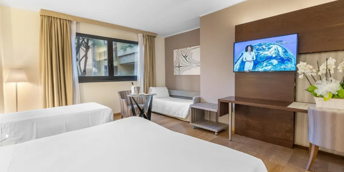 Bed in Art Hotel Navigli