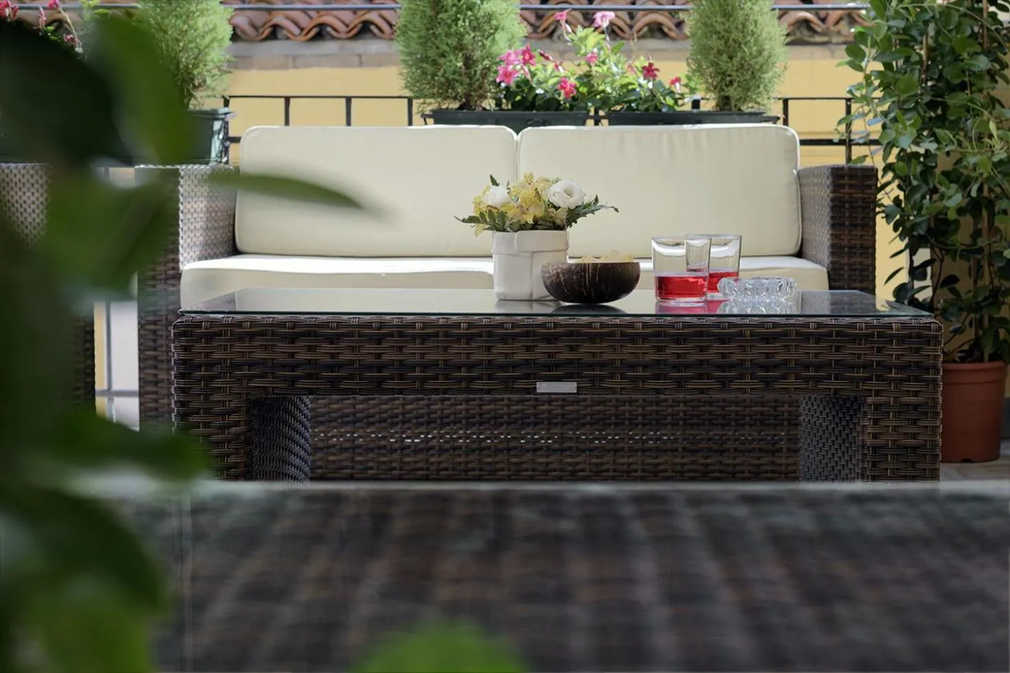 Balcony/Terrace in Hotel American-Dinesen