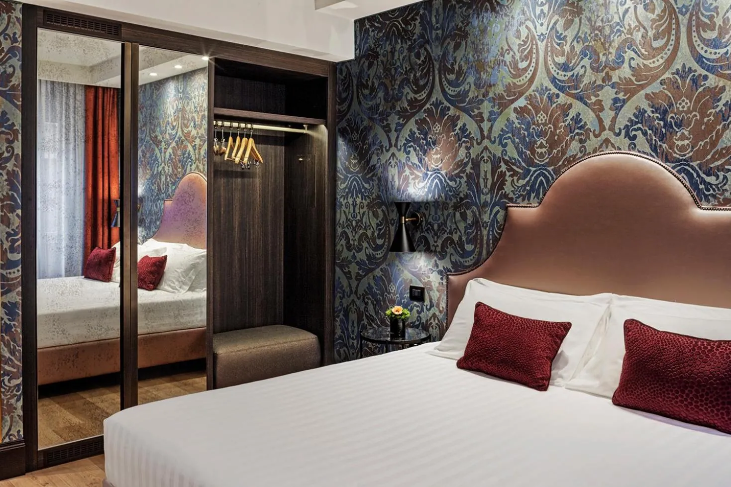 Bed in Hotel American-Dinesen