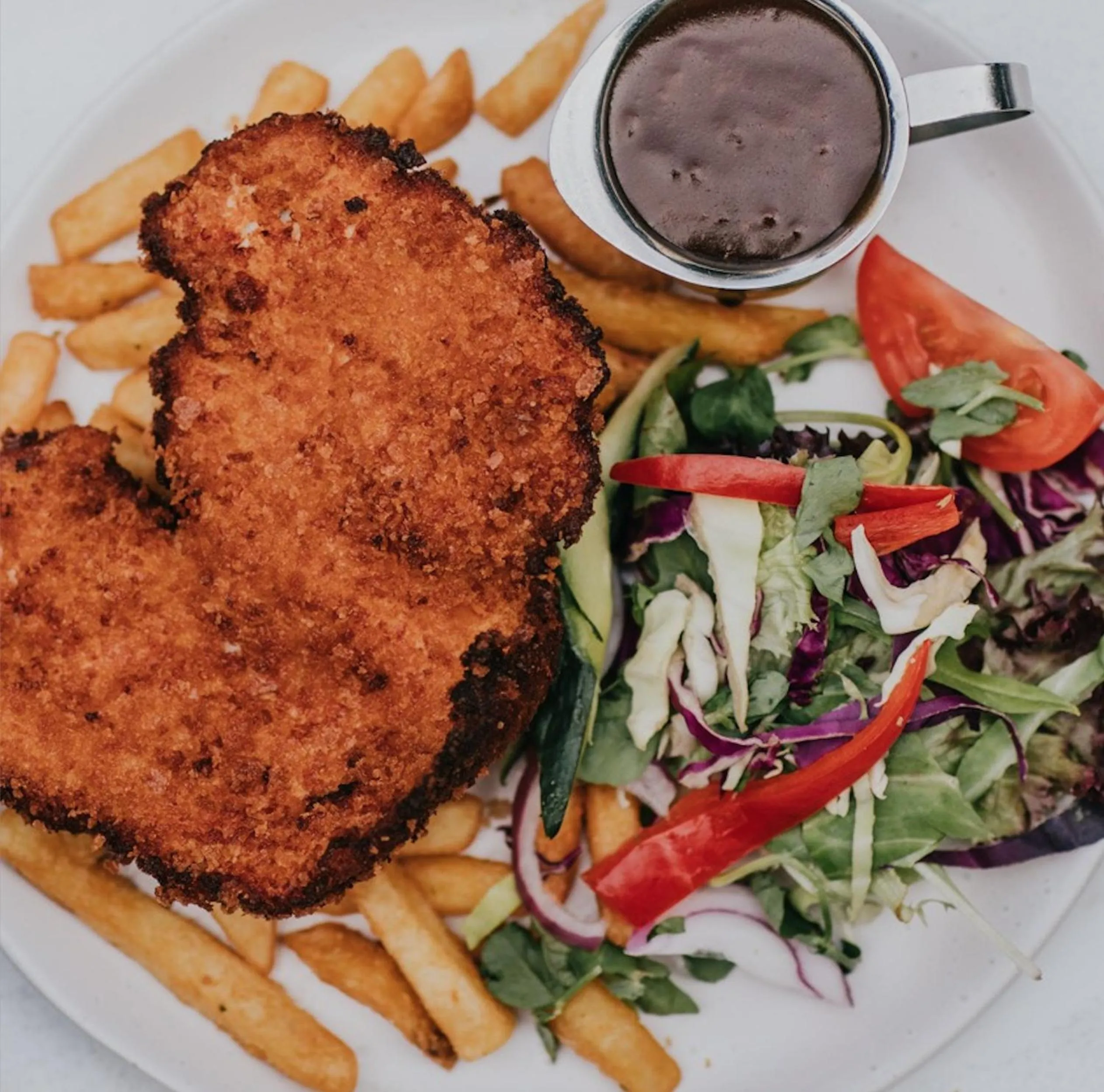 Food close-up in Central Hotel Stroud