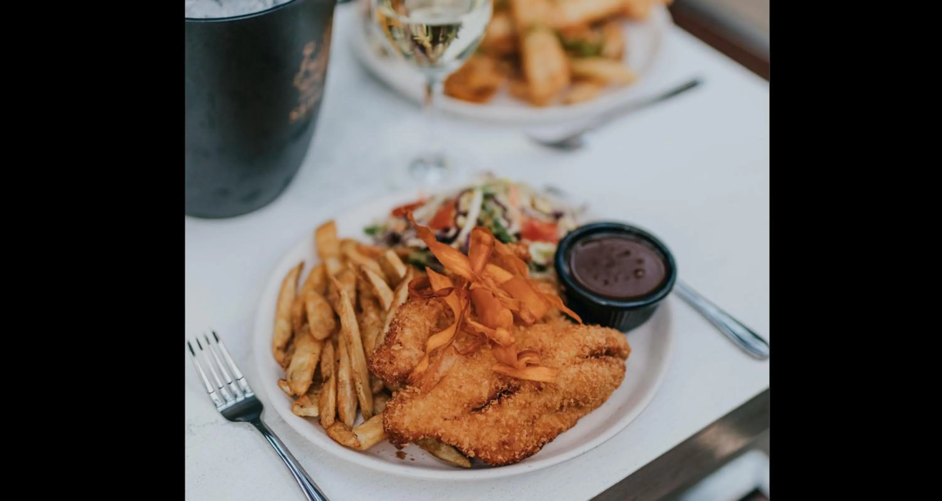 Food close-up in Central Hotel Stroud