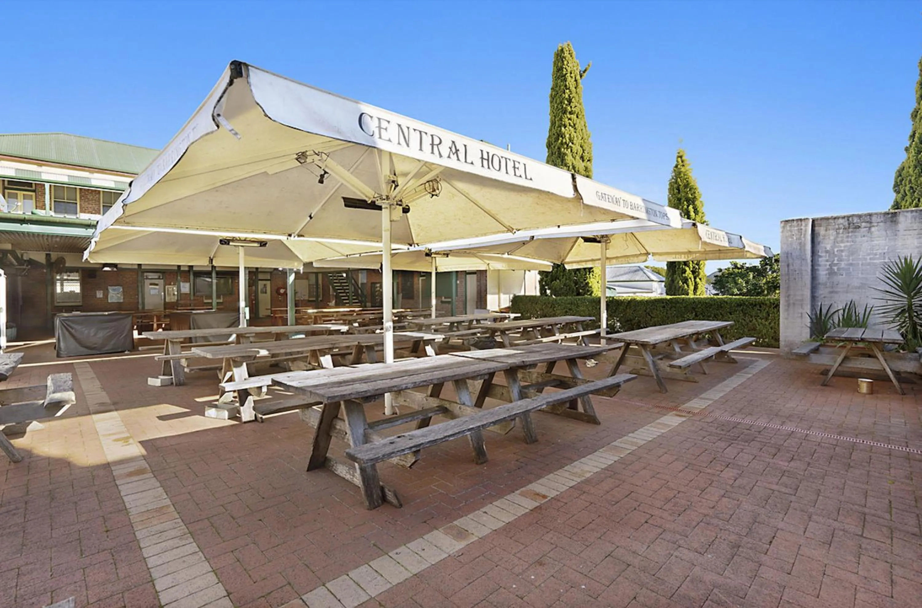 Seating area in Central Hotel Stroud
