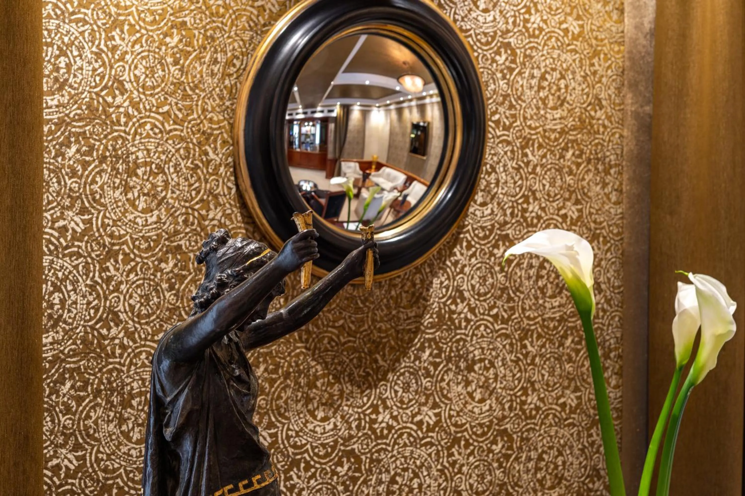 Decorative detail in Hotel Concordia