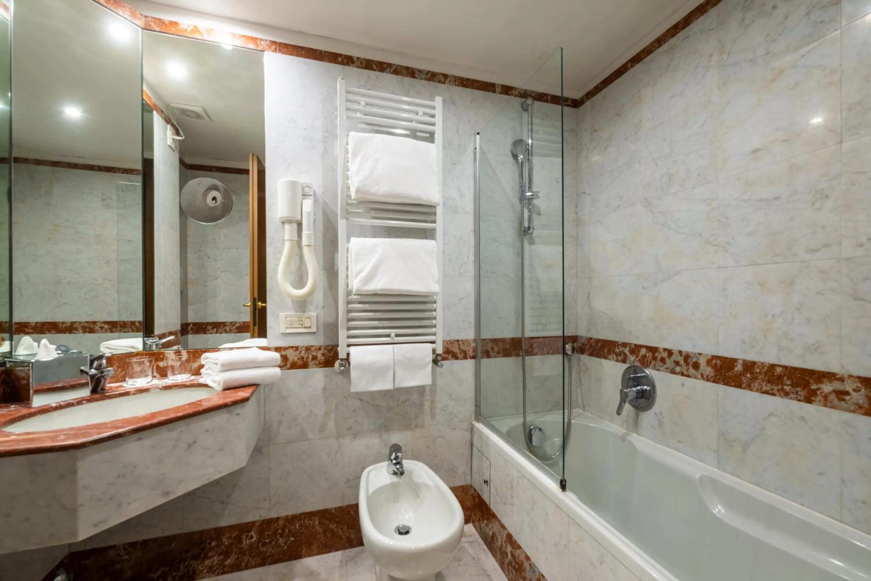 Bathroom in Hotel Concordia