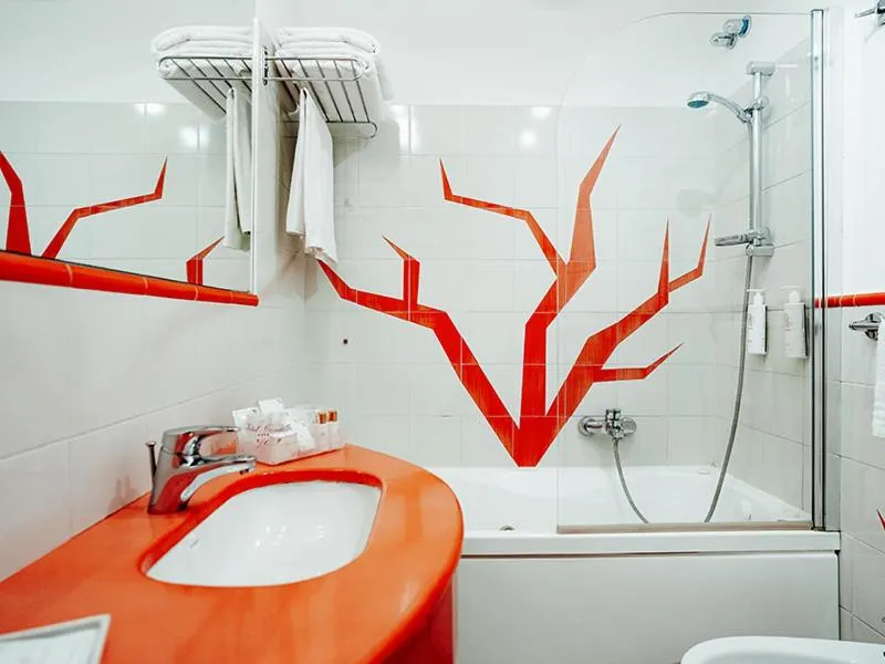 Bathroom in Hotel Corallo Sorrento