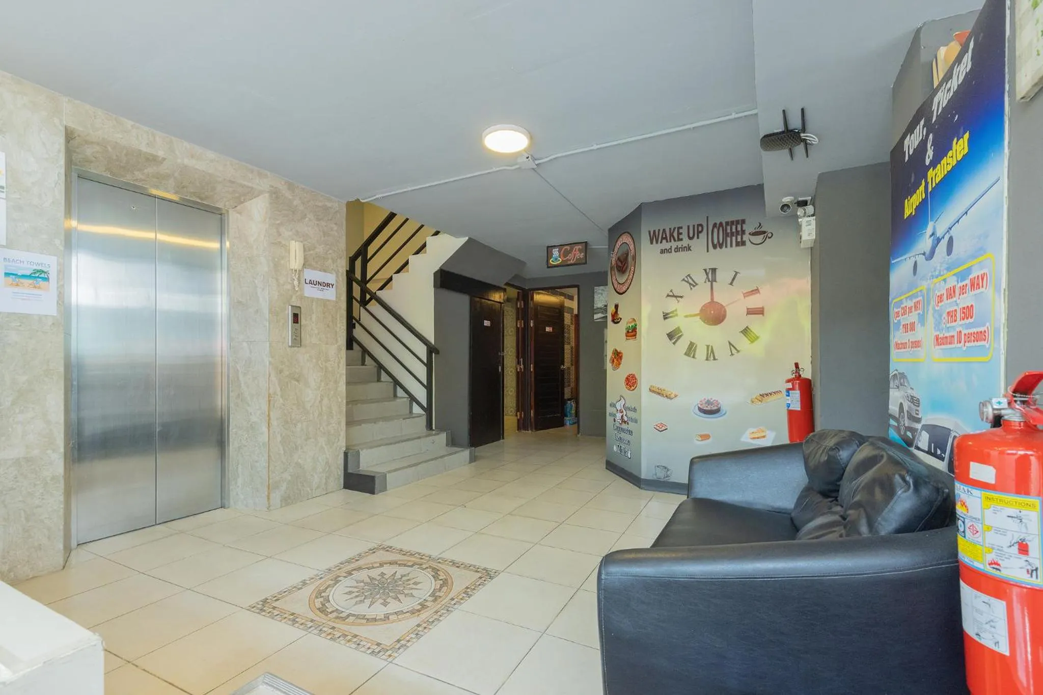 elevator in Patong Buri Resort