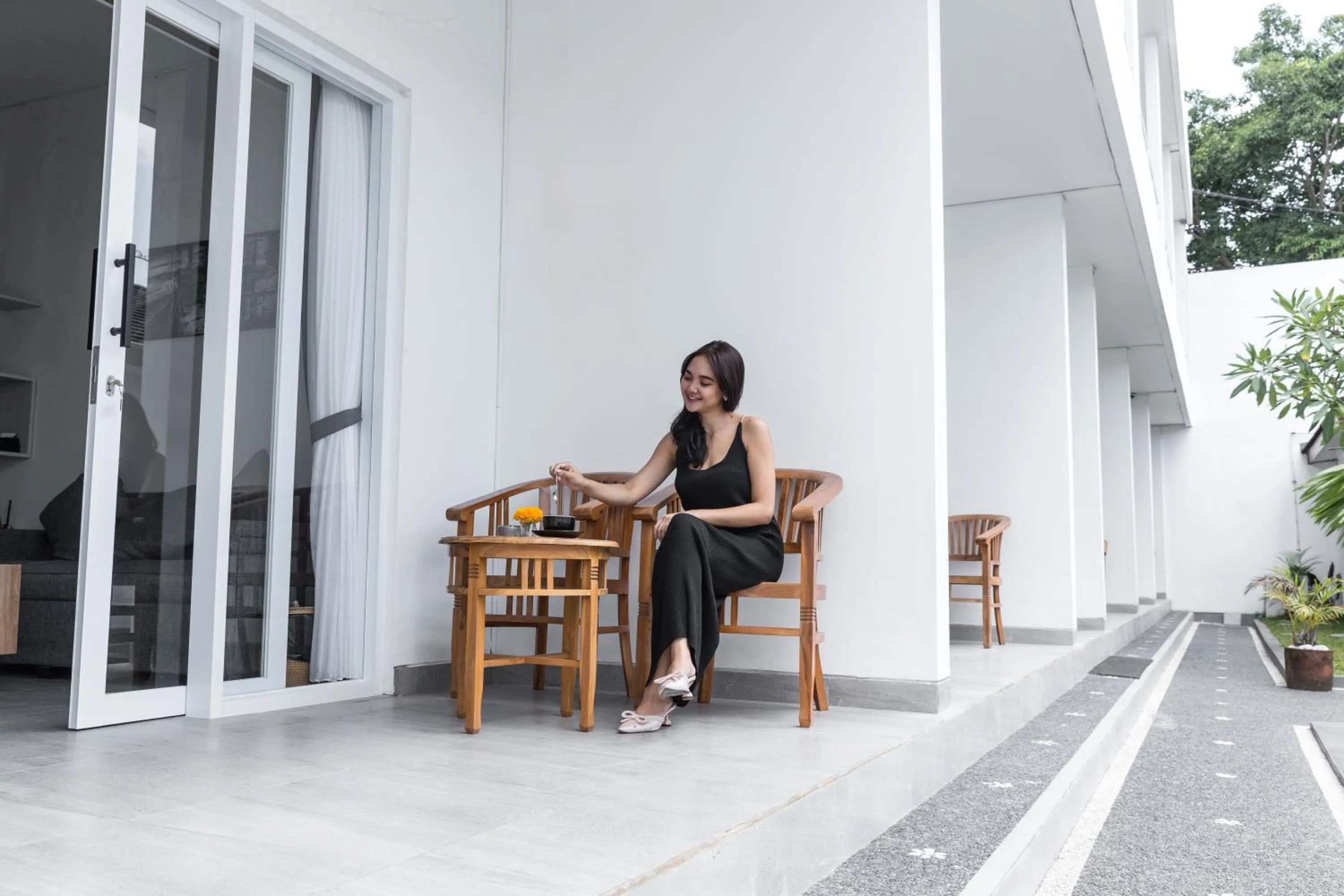Balcony/Terrace in Maisaba Canggu Hotel & Coworking Space