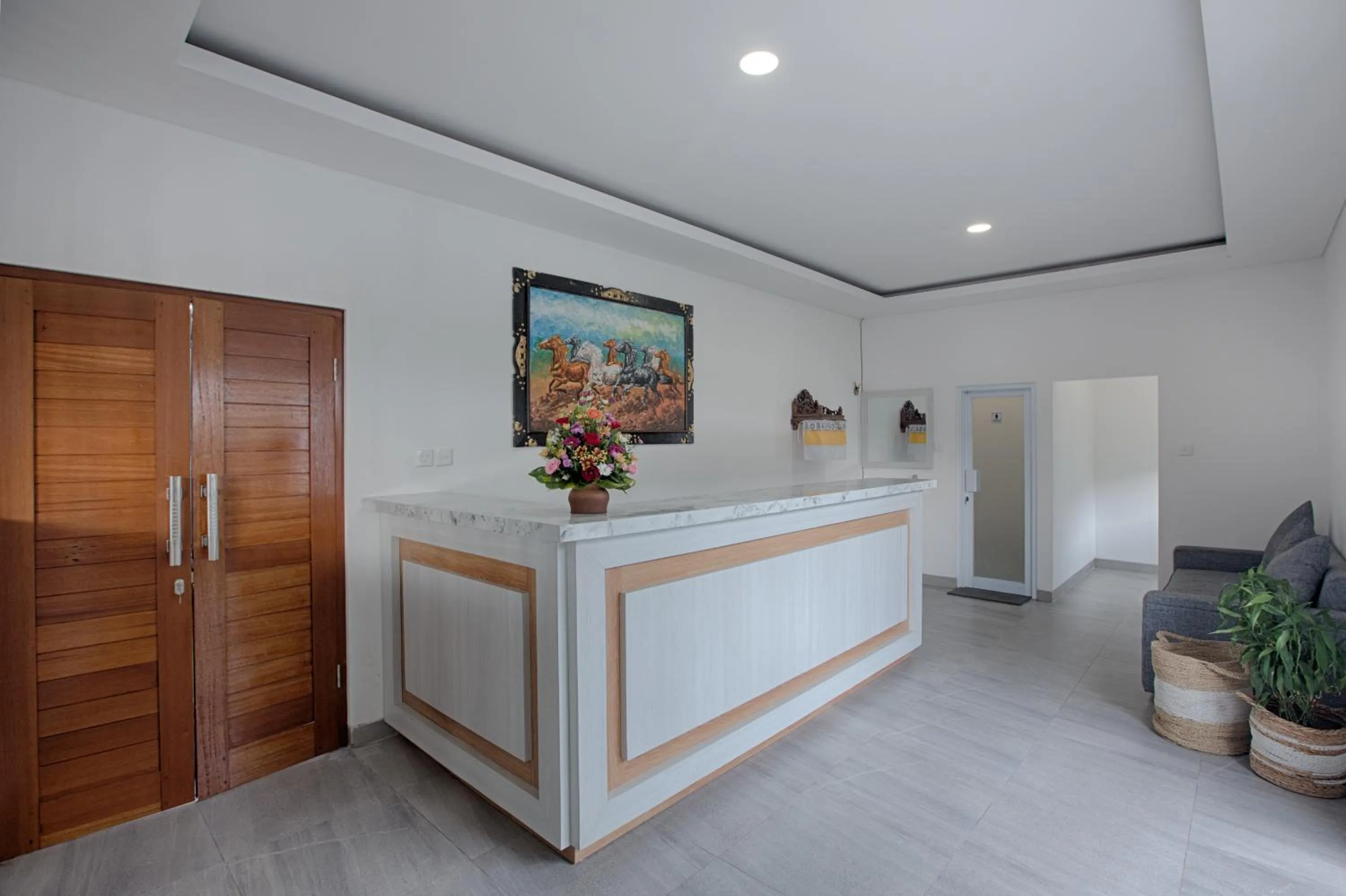 Lobby or reception in Maisaba Canggu Hotel & Coworking Space