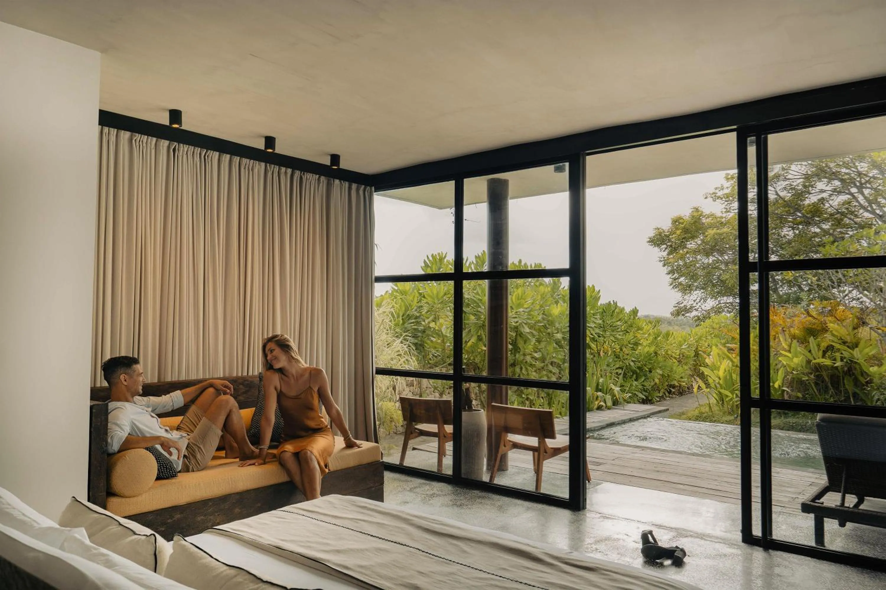 Bed in MAUA Nusa Penida Bali