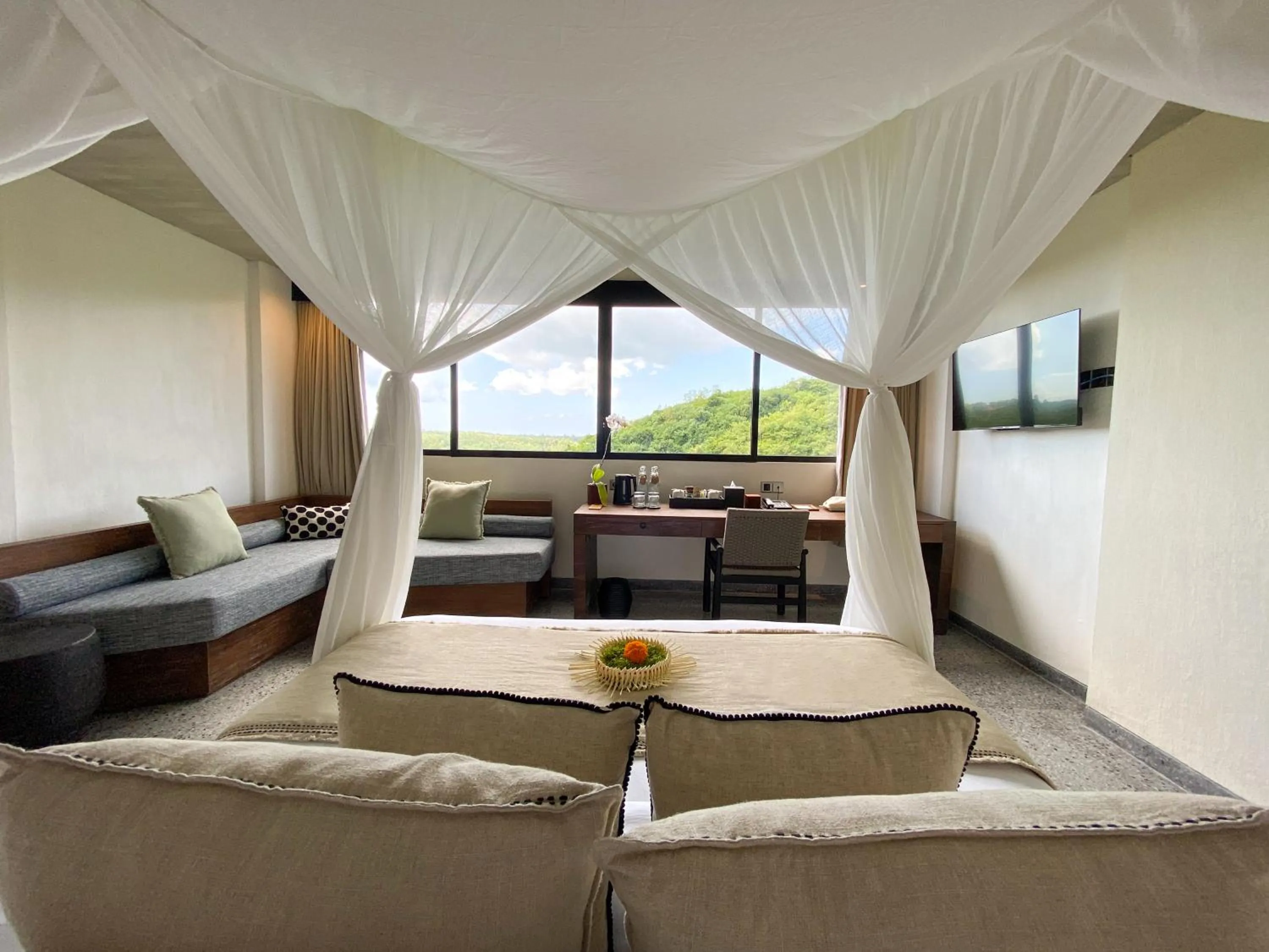 Seating area in MAUA Nusa Penida Bali