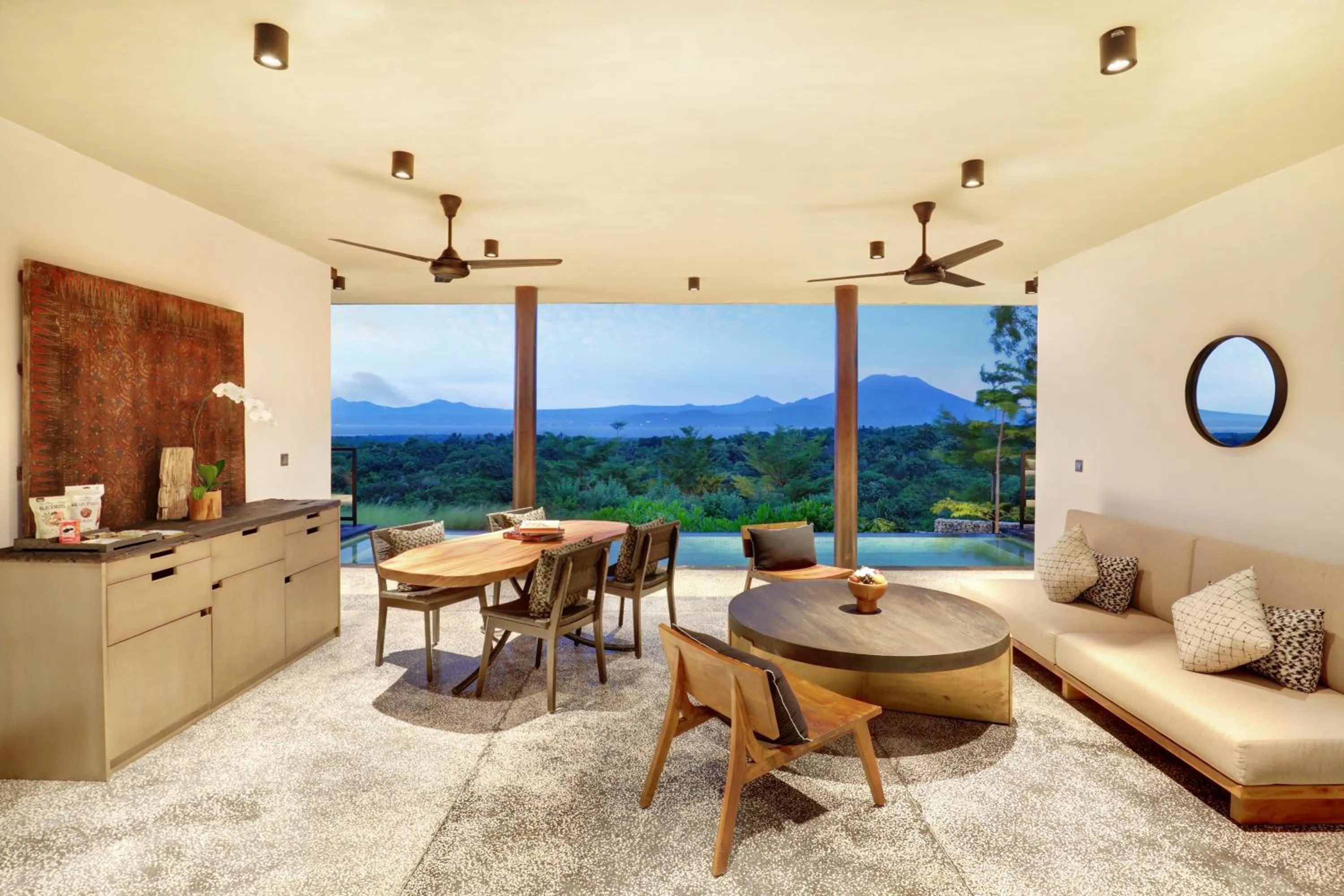 Living room in MAUA Nusa Penida Bali