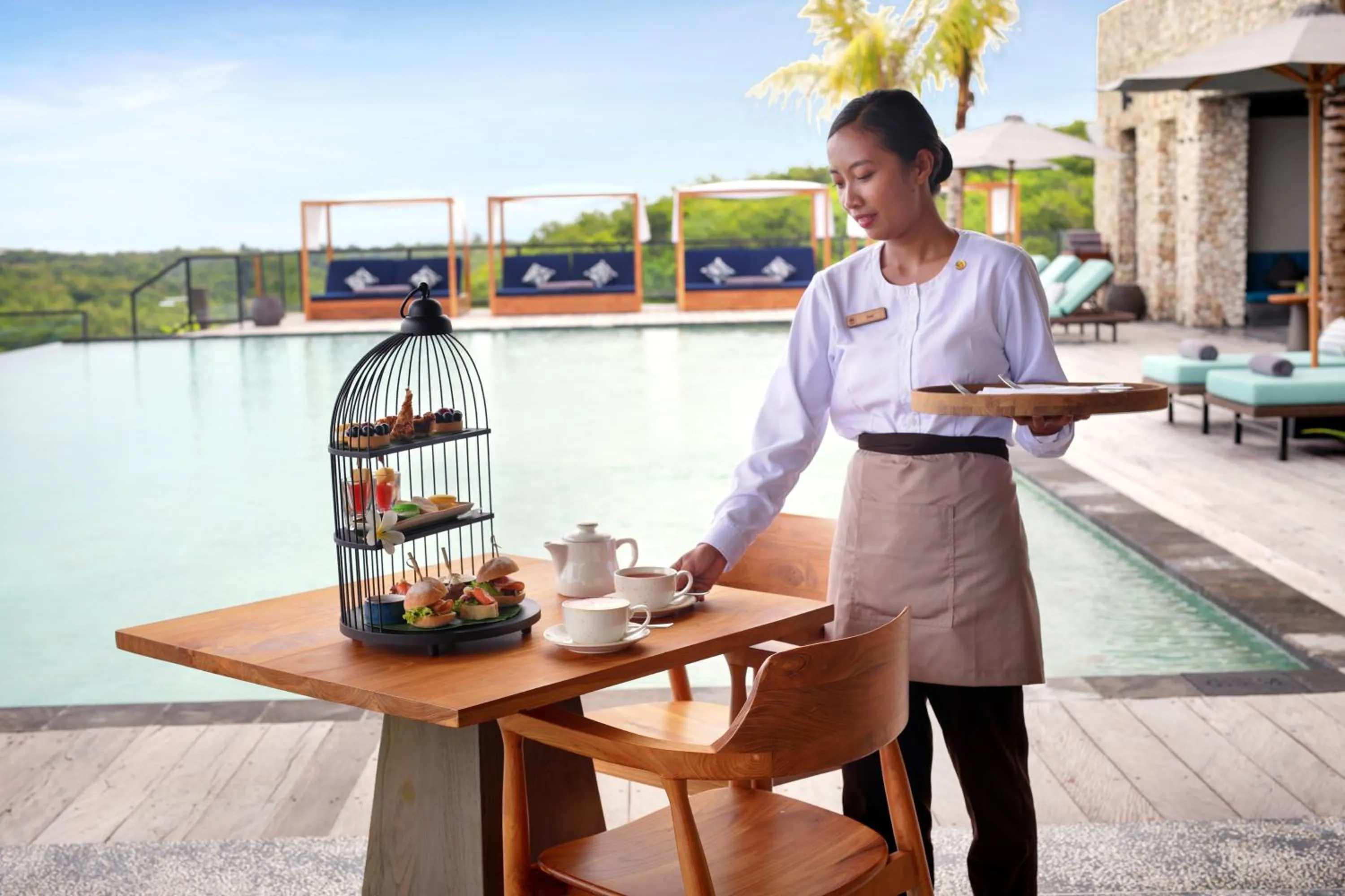 Swimming pool in MAUA Nusa Penida Bali