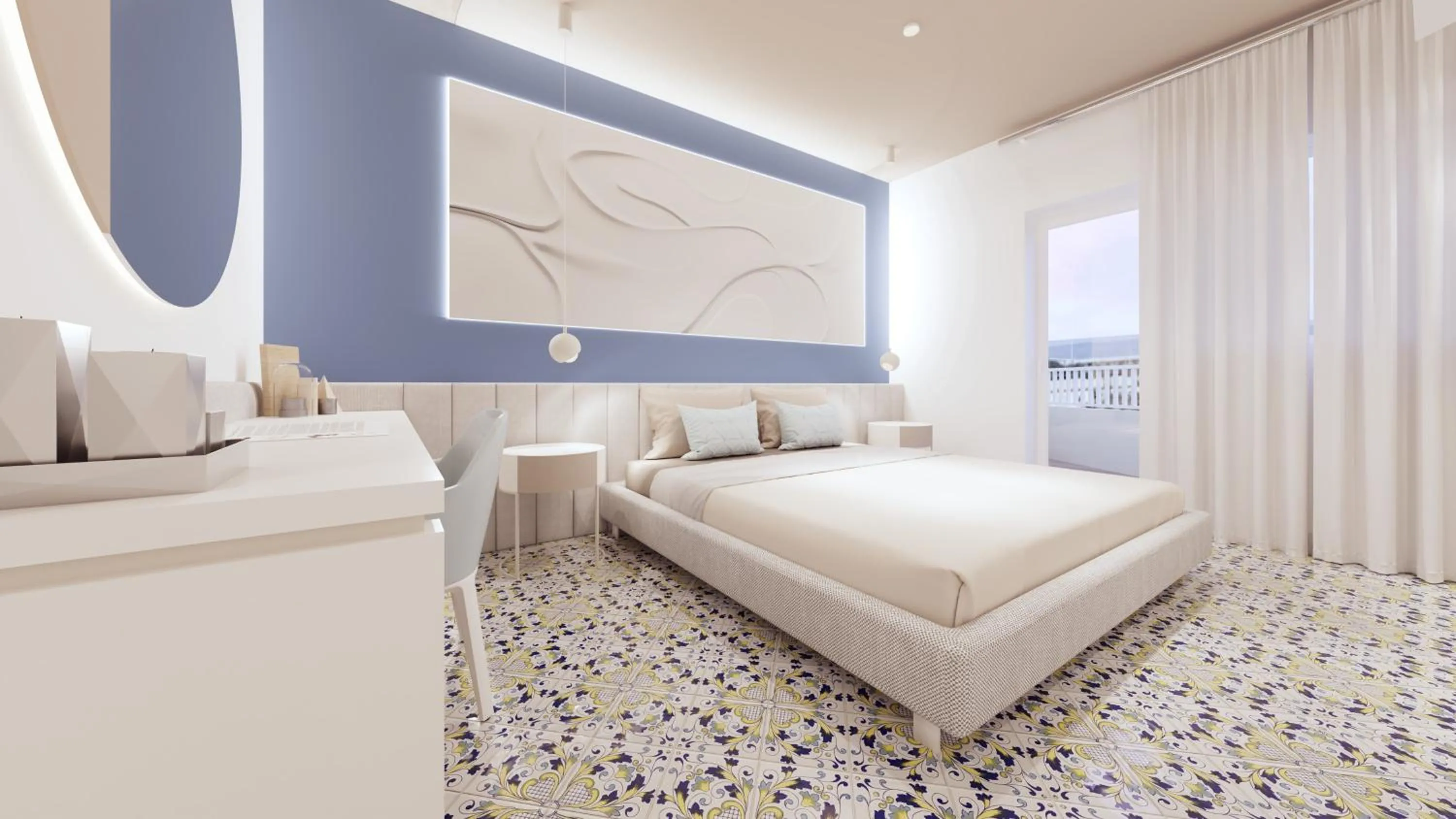 Sea Front Deluxe Double or Twin Room in Grand Hotel