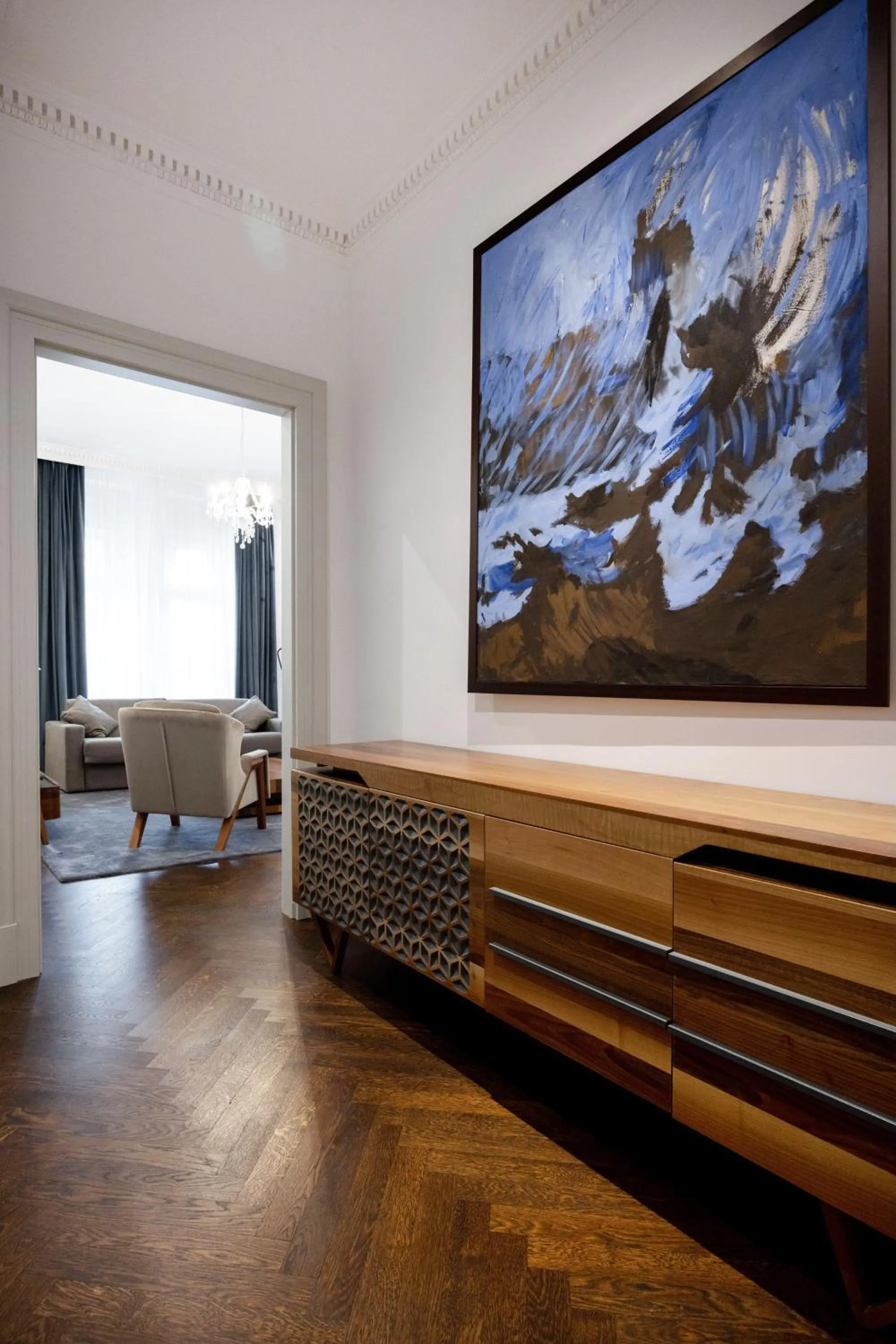 Living room in ZOYA LUXURY RESIDENCE