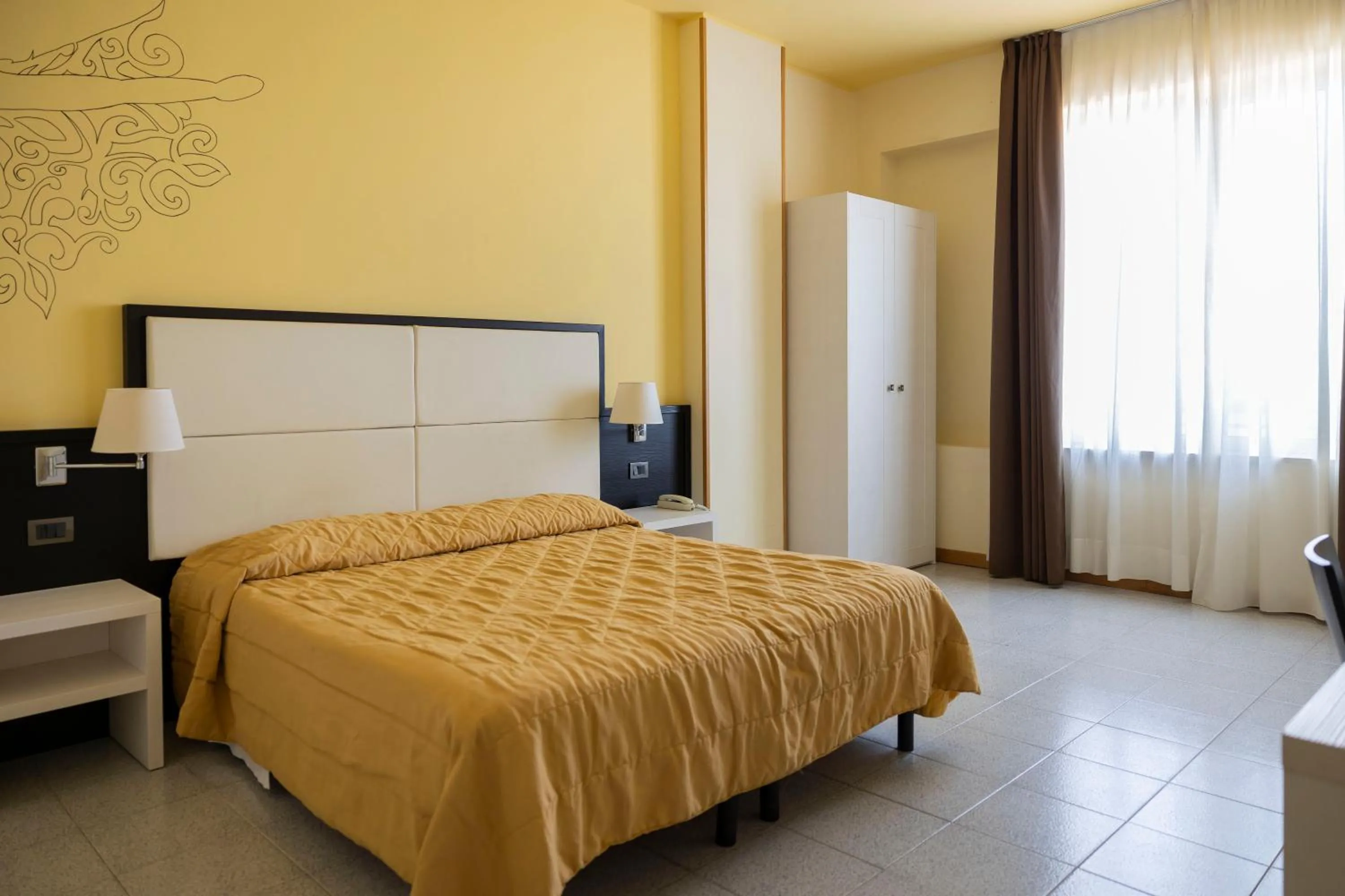 Bedroom, Bed in Hotel Villa Margherita