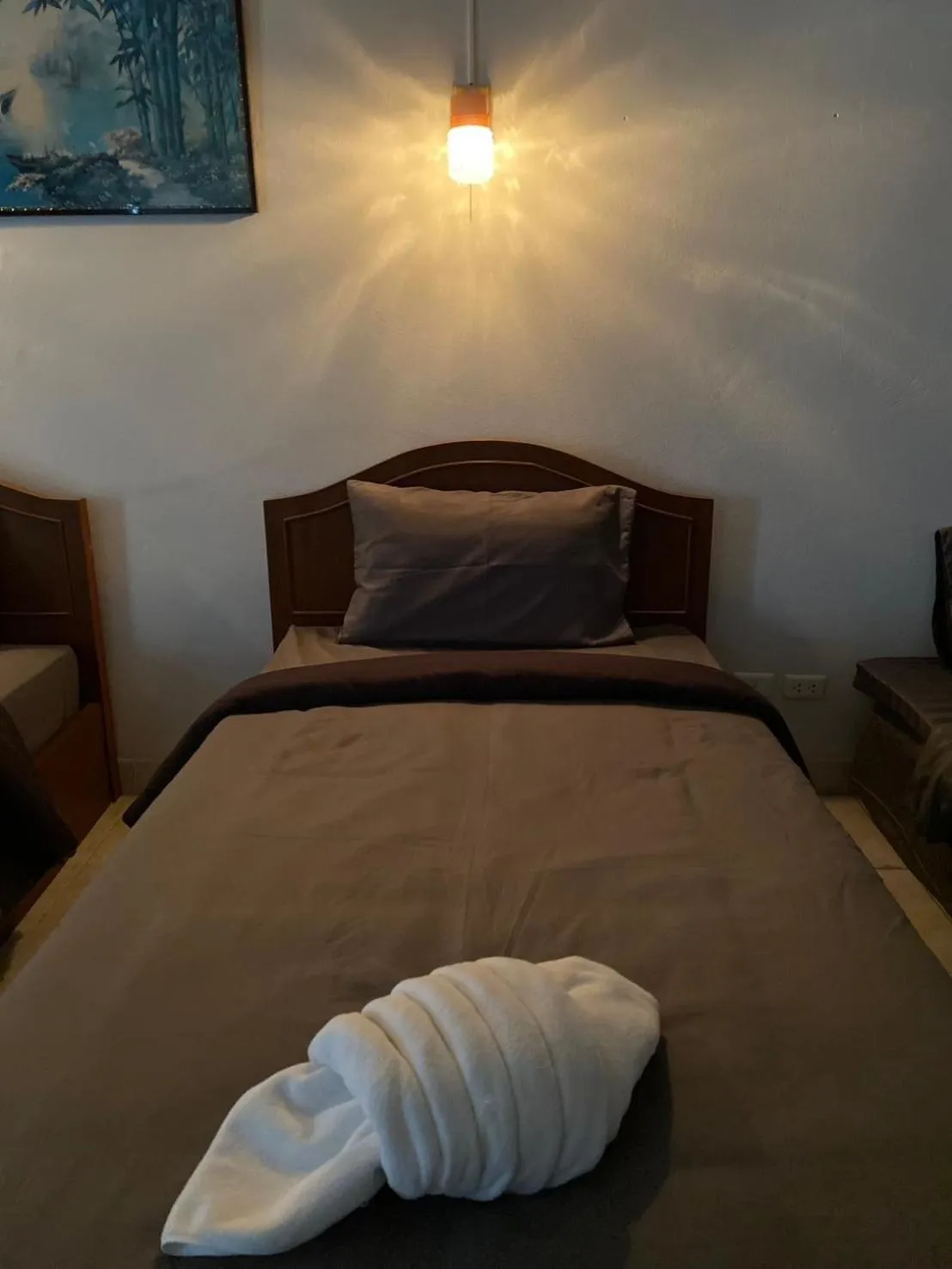 Bedroom, Bed in Green Beach Pattaya