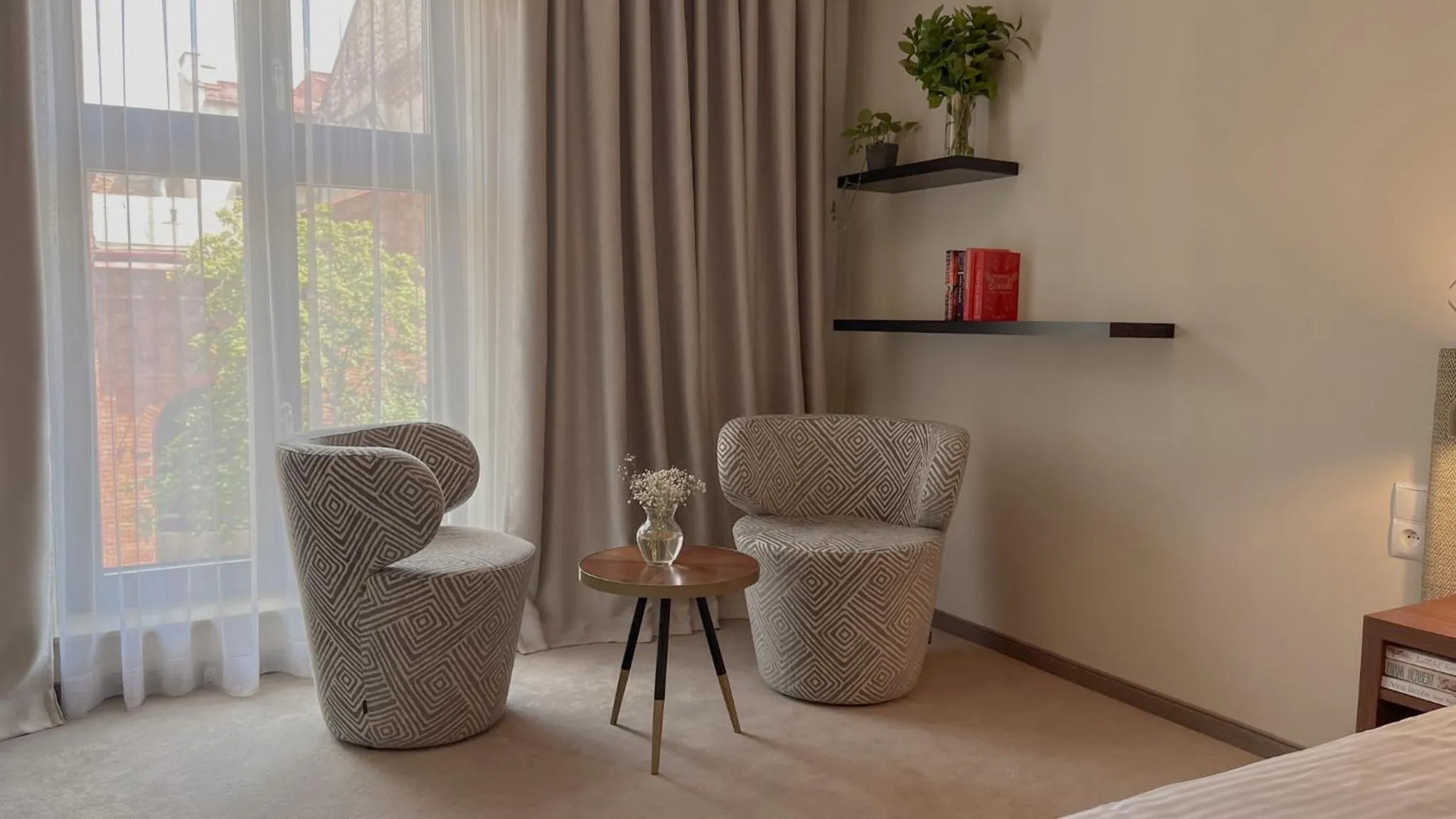 Seating area in Xerion Hotel