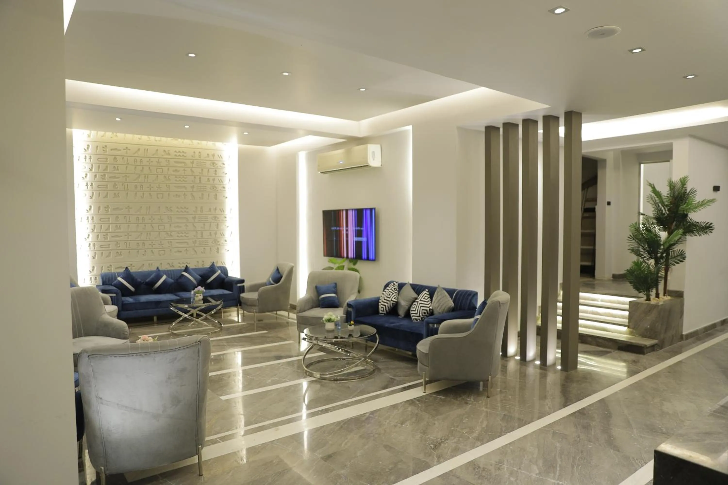 Lobby or reception in Pyramids Oasis Hotel