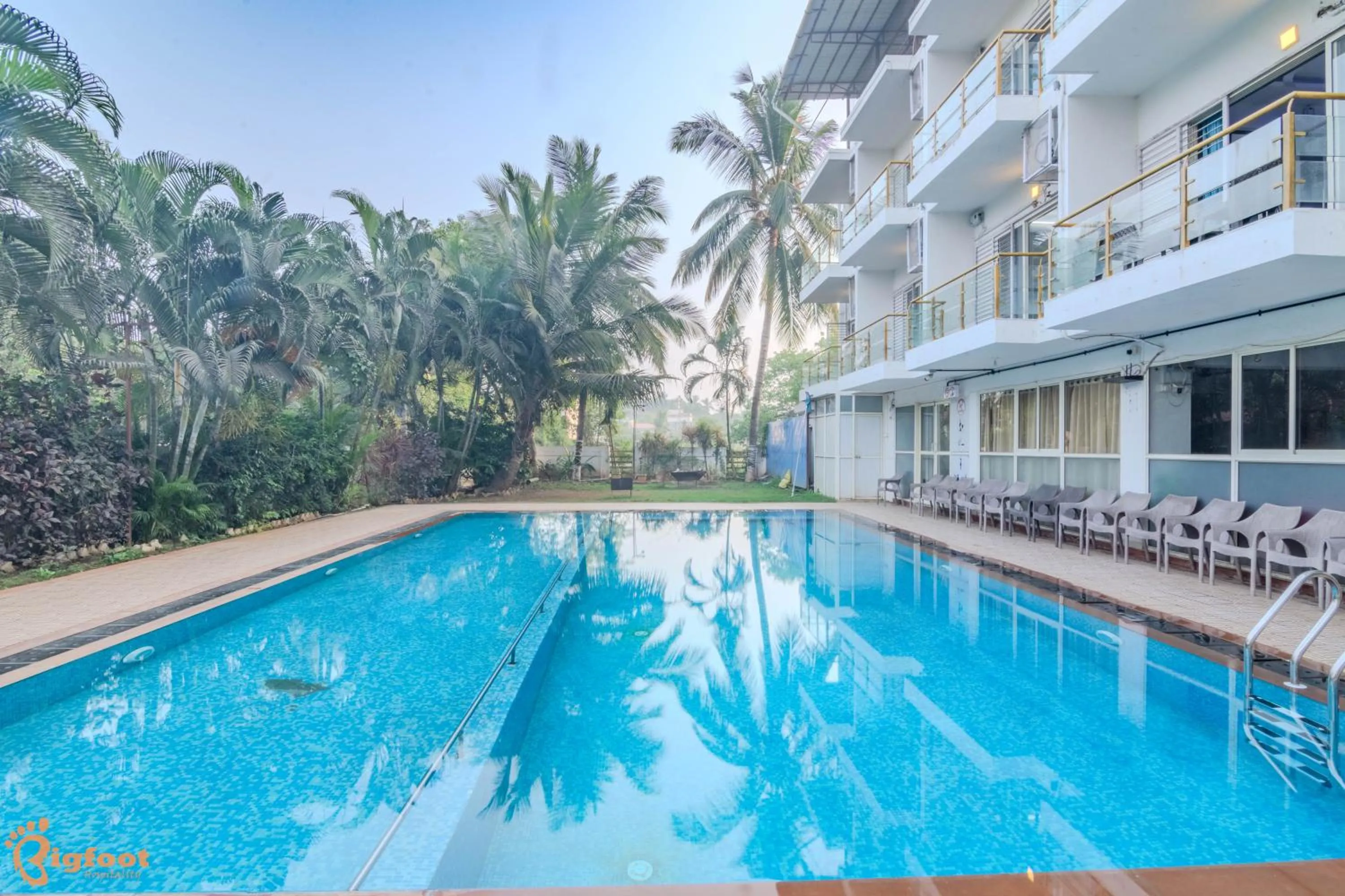 Swimming pool in Nilaya Nest Away