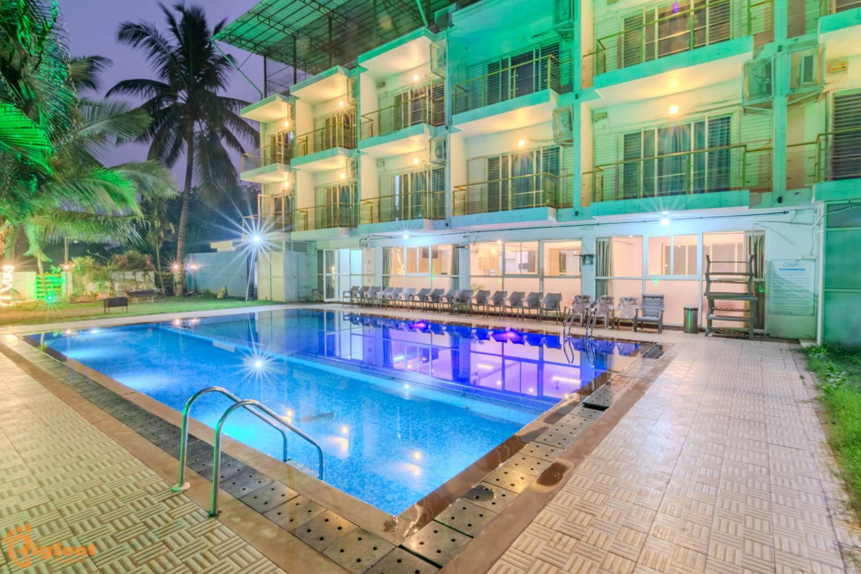 Swimming pool in Nilaya Nest Away