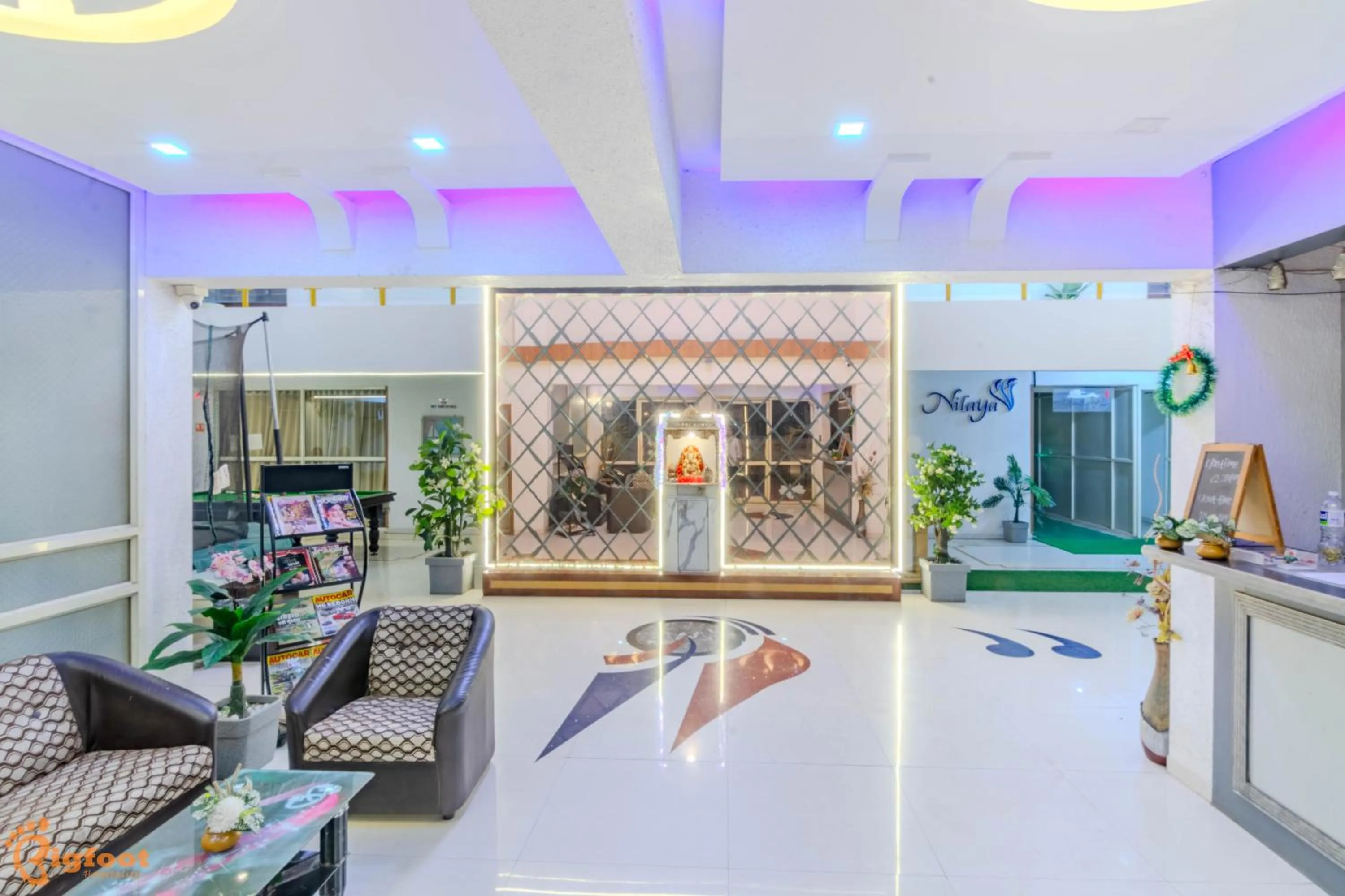 Lobby or reception in Nilaya Nest Away
