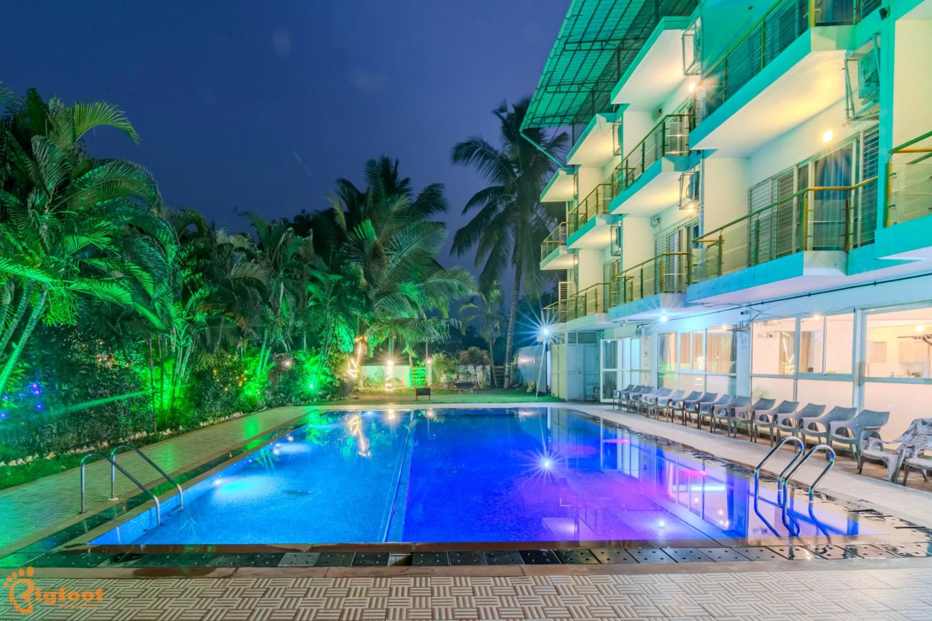 Swimming pool in Nilaya Nest Away