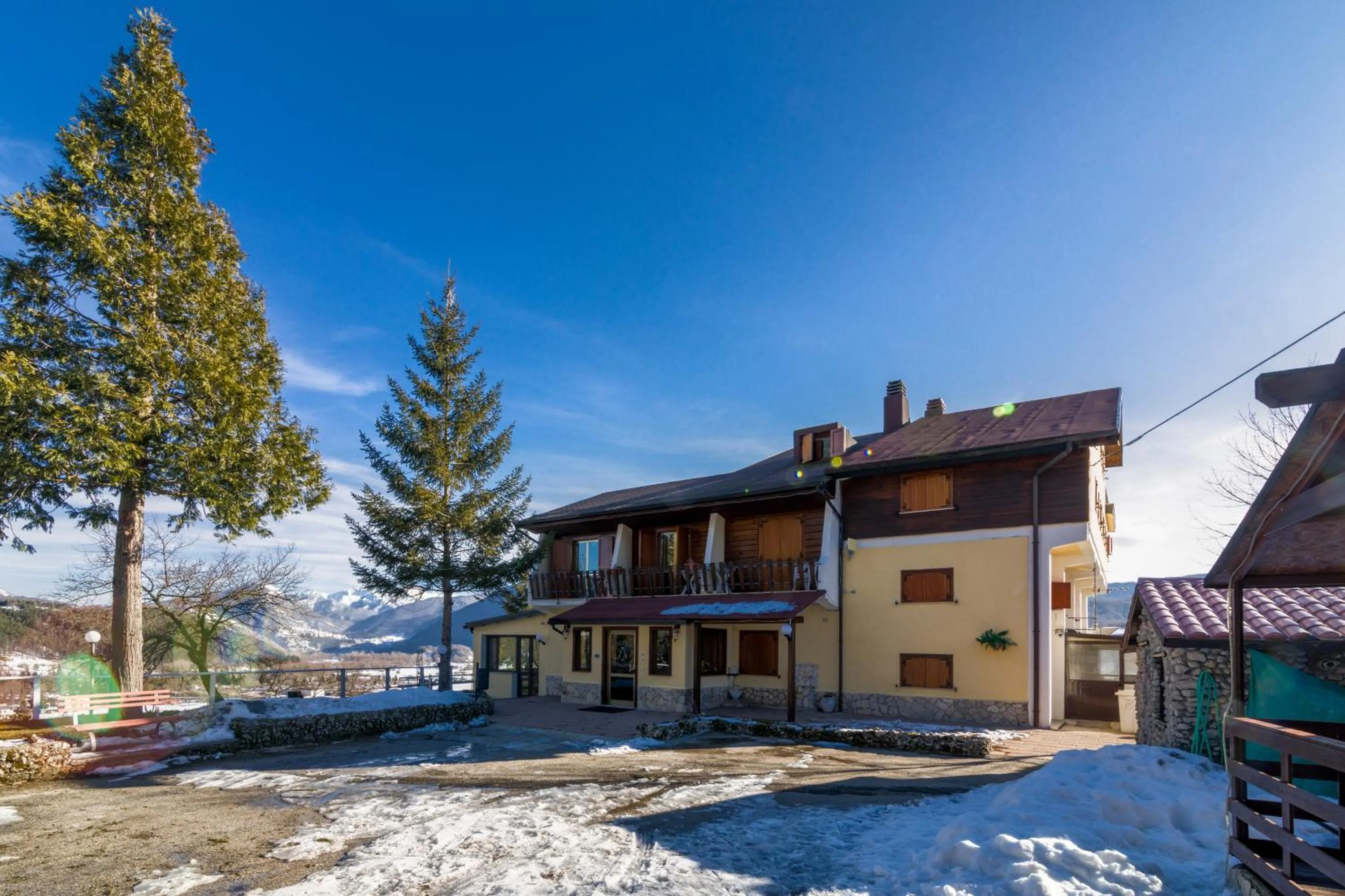 Property building in Hotel Pinguino