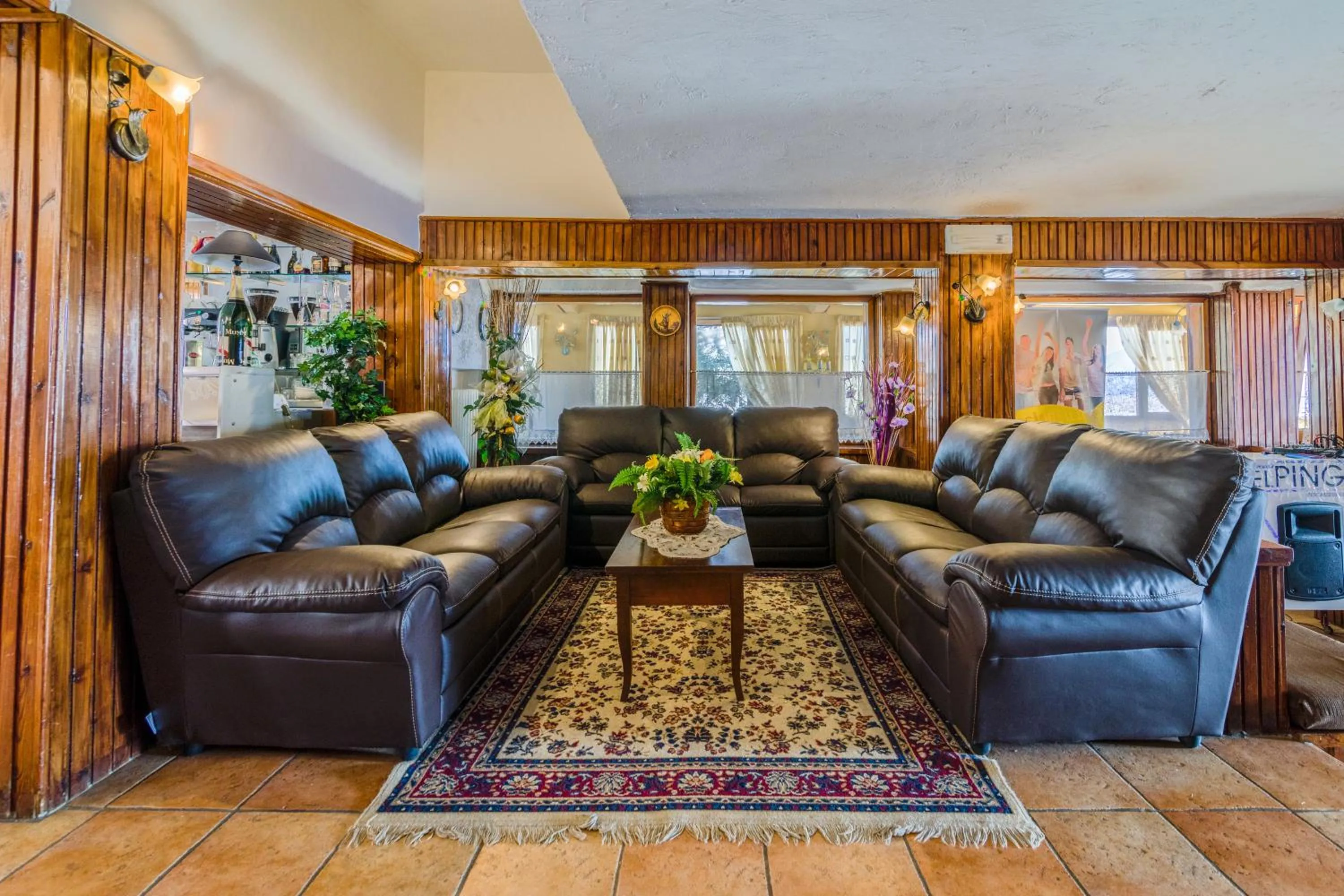 Time of day in Hotel Pinguino