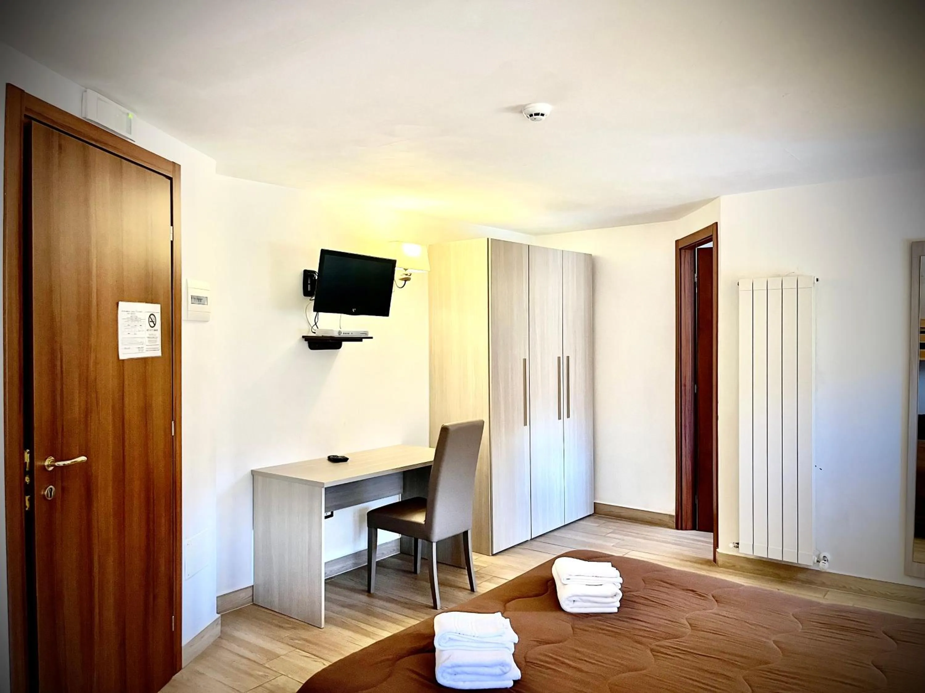 Bed in Hotel Pinguino