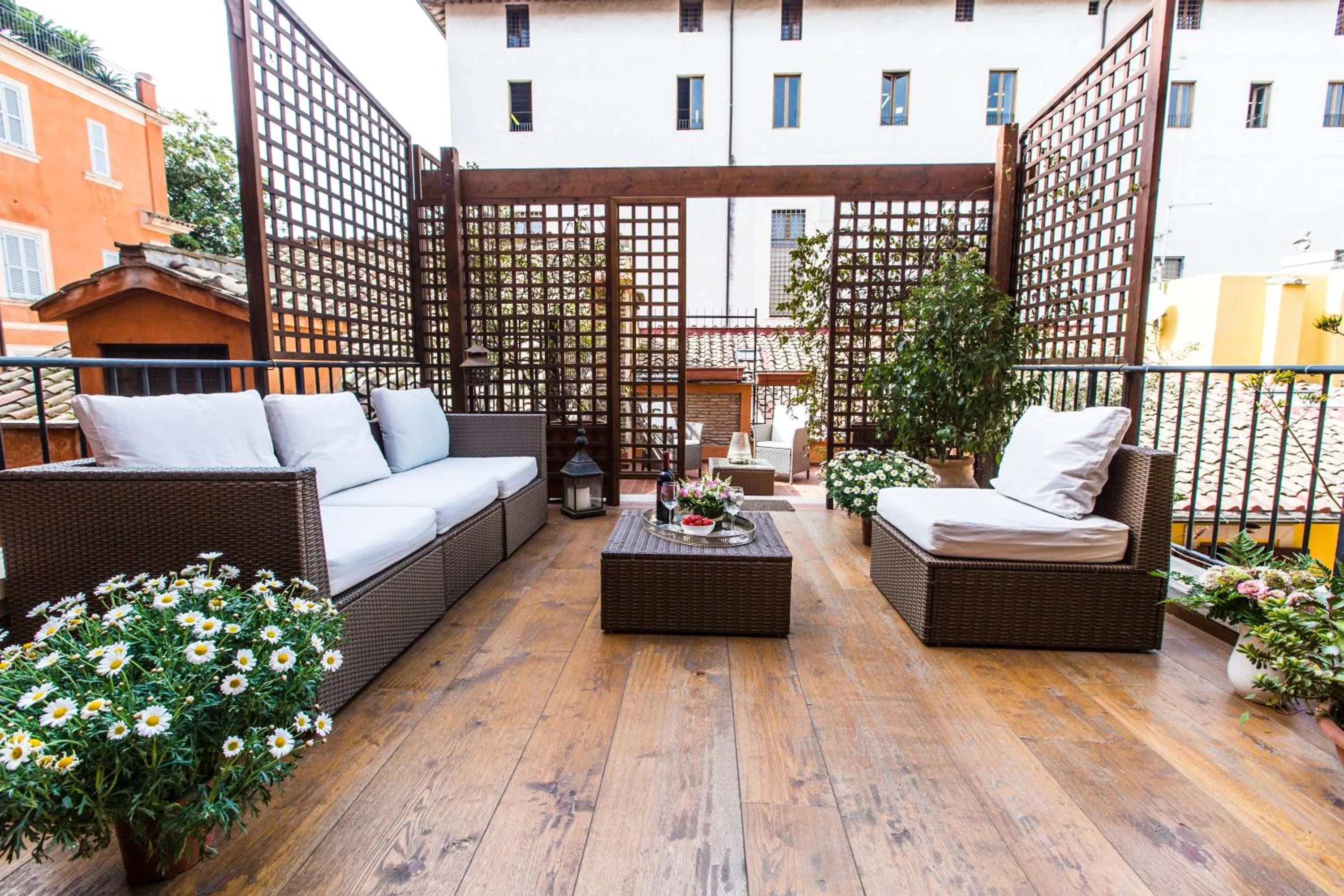 Balcony/Terrace in Pettinary Village B&B