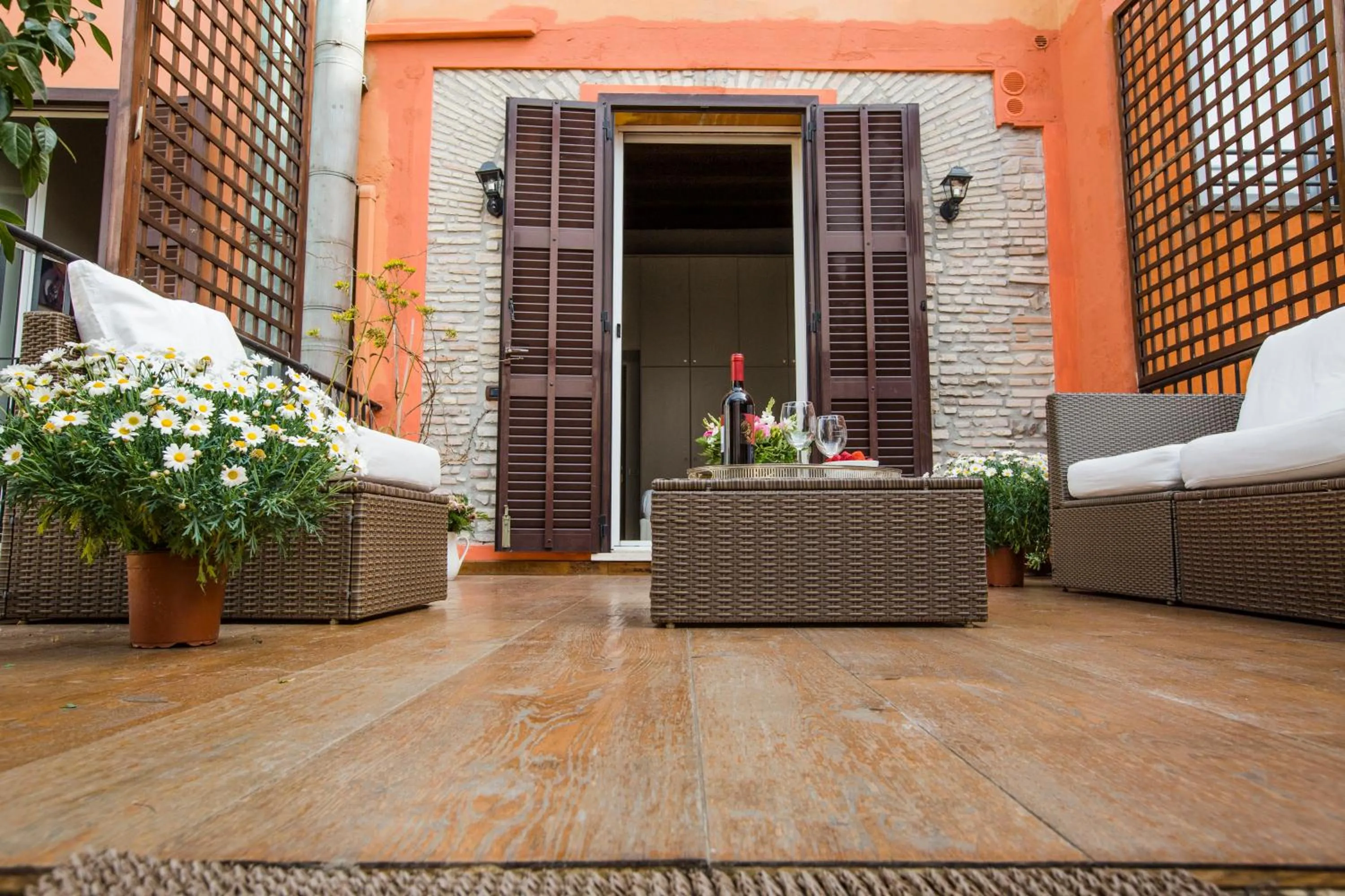 Balcony/Terrace in Pettinary Village B&B