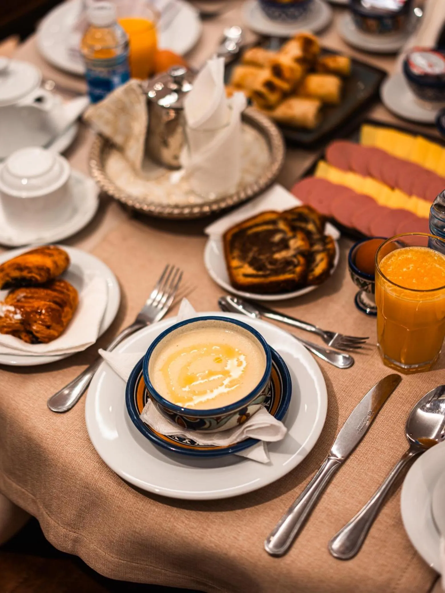 Breakfast in Hotel Al Walid