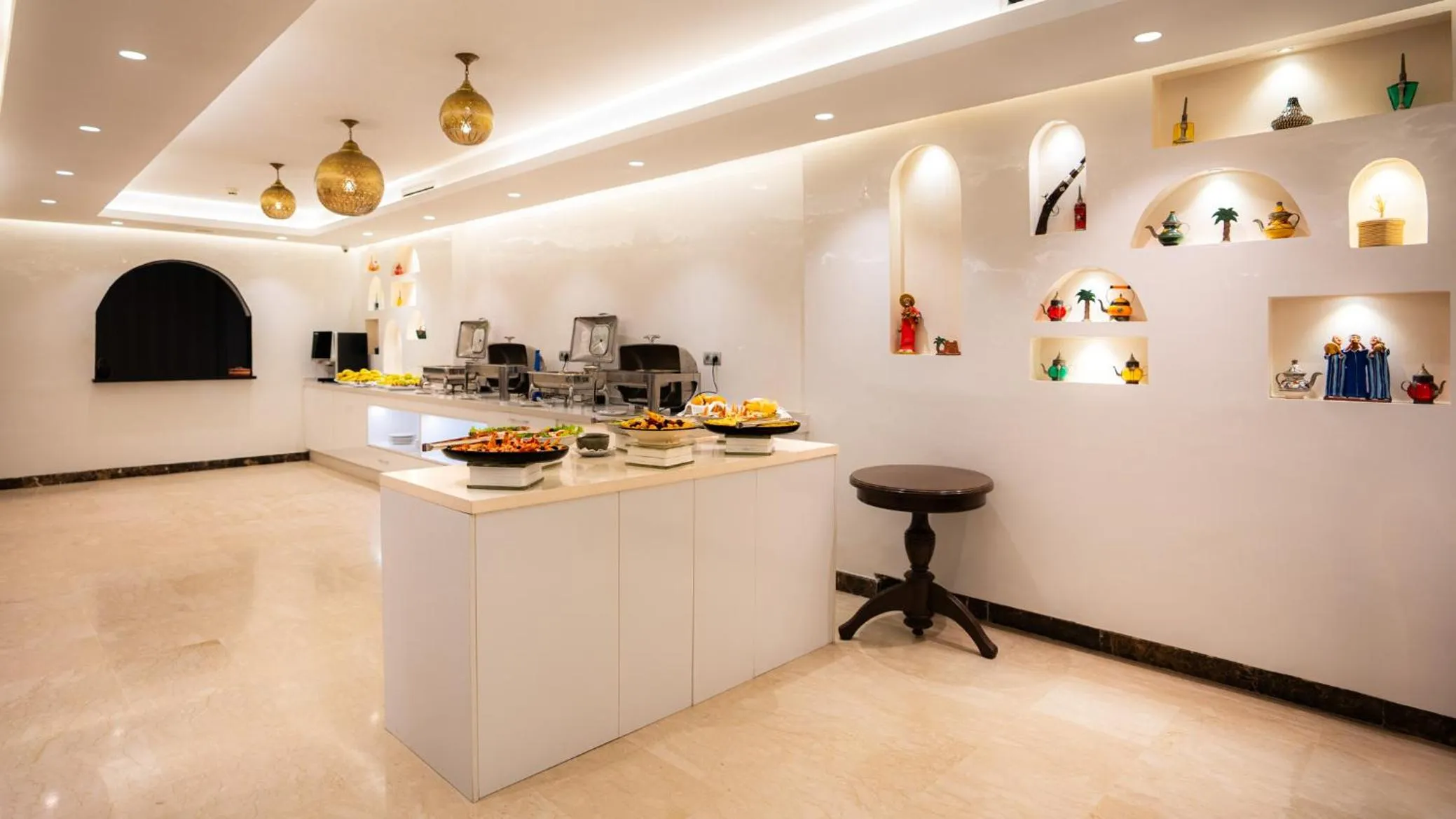 Buffet breakfast in Hotel Al Walid