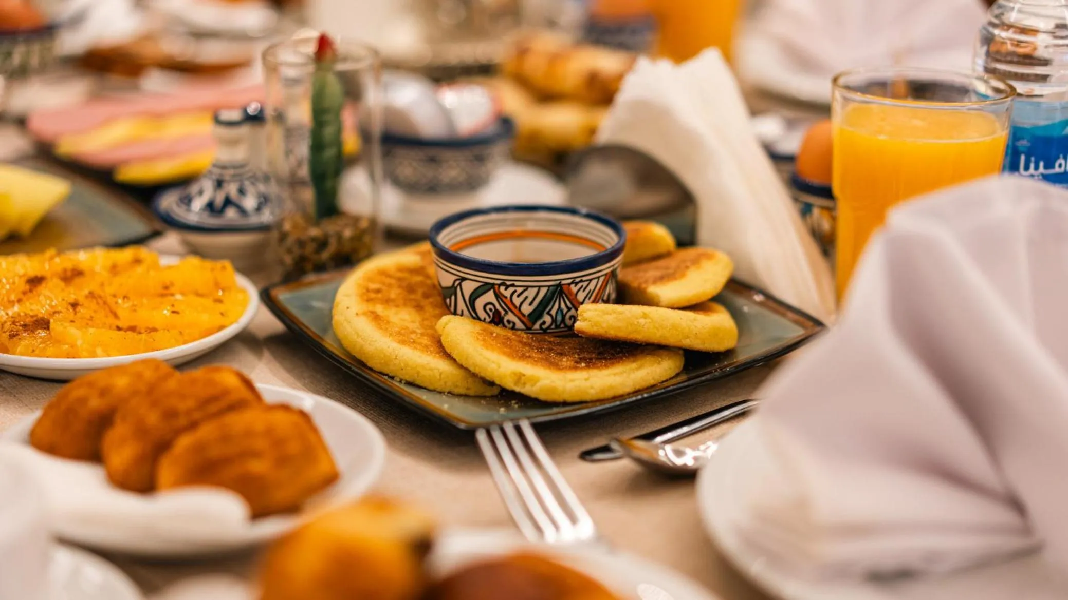 Breakfast in Hotel Al Walid