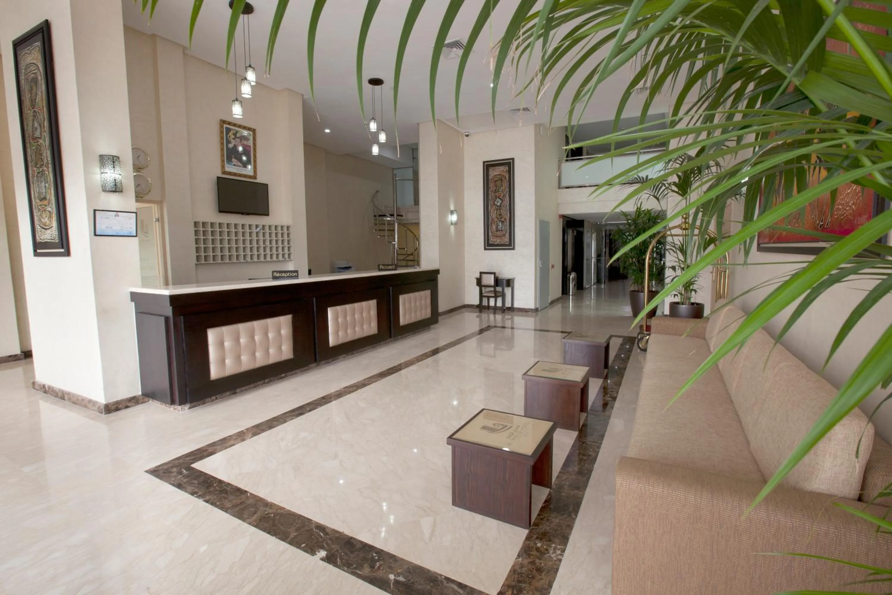 Lobby or reception in Hotel Al Walid